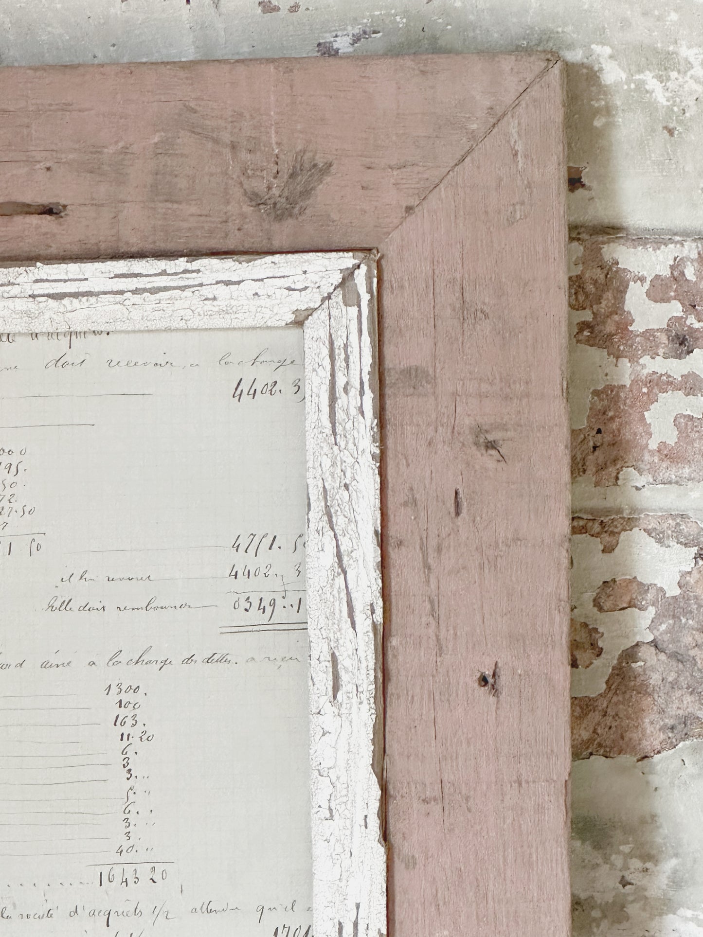 Recycled Wooden Frame by Luna Design A4 Skinny A