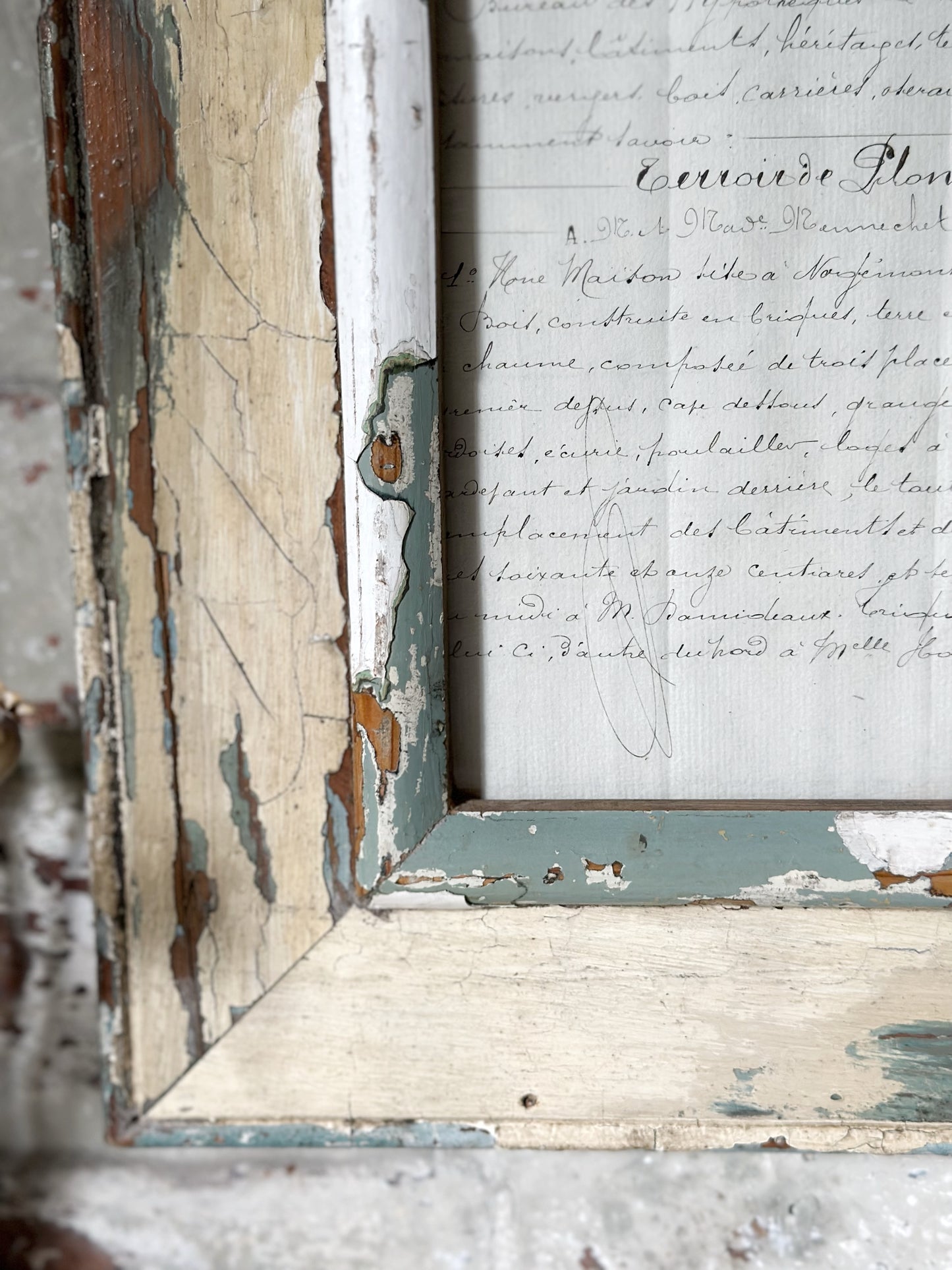 Recycled Wooden Frame by Luna Design A4 Skinny B
