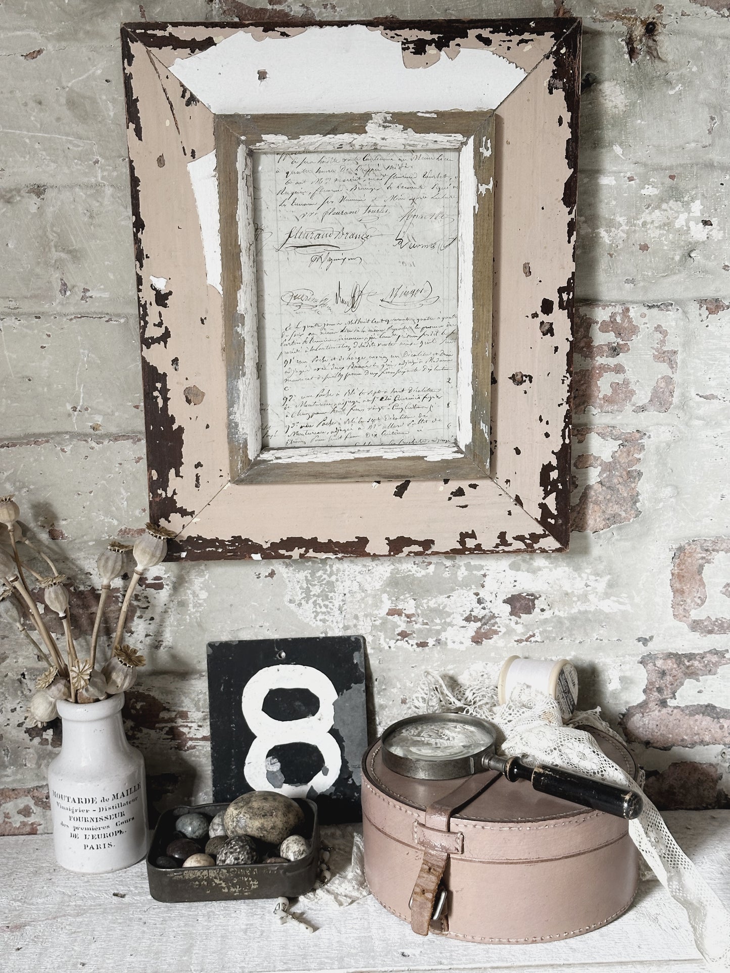 Recycled Wooden Frame by Luna Design A5 Rectangle J