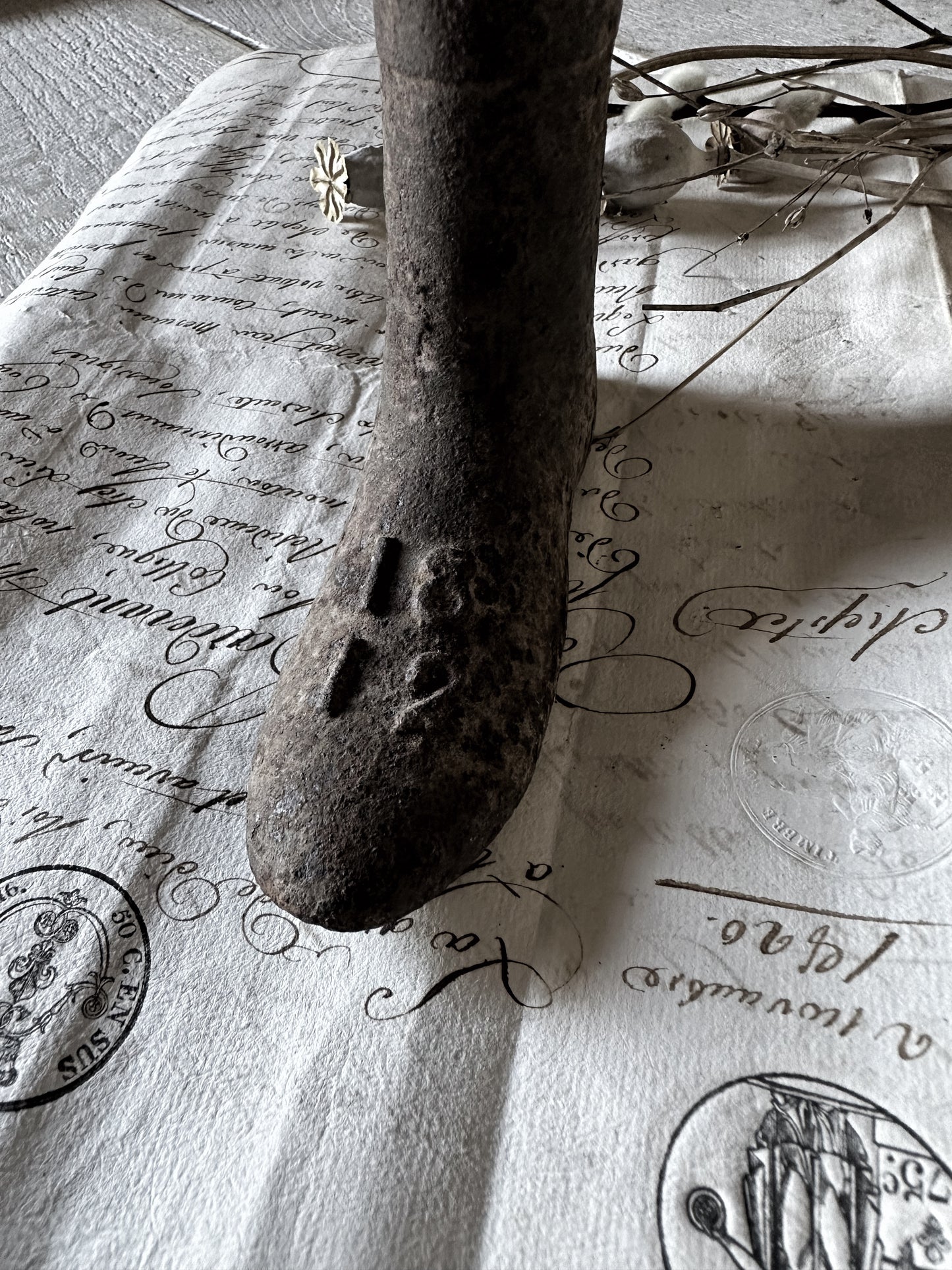 Antique French Doll’s shoe last