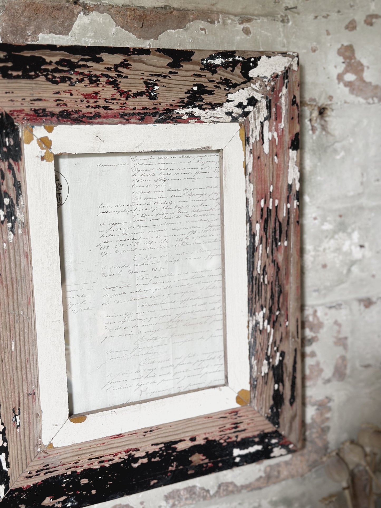 Recycled Wooden Frame by Luna Design A5 Rectangle C
