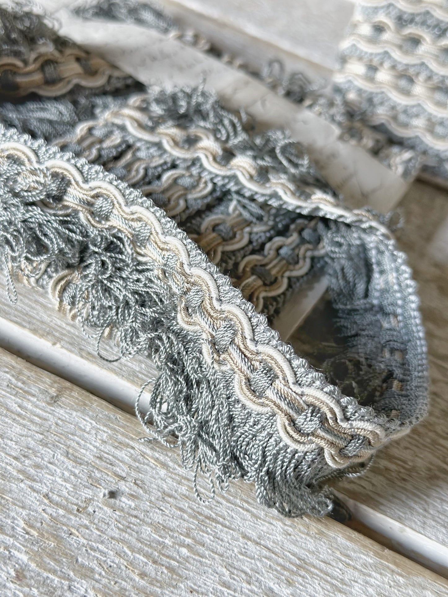 A lovely bundle of vintage trim or passementerie from a French haberdashery