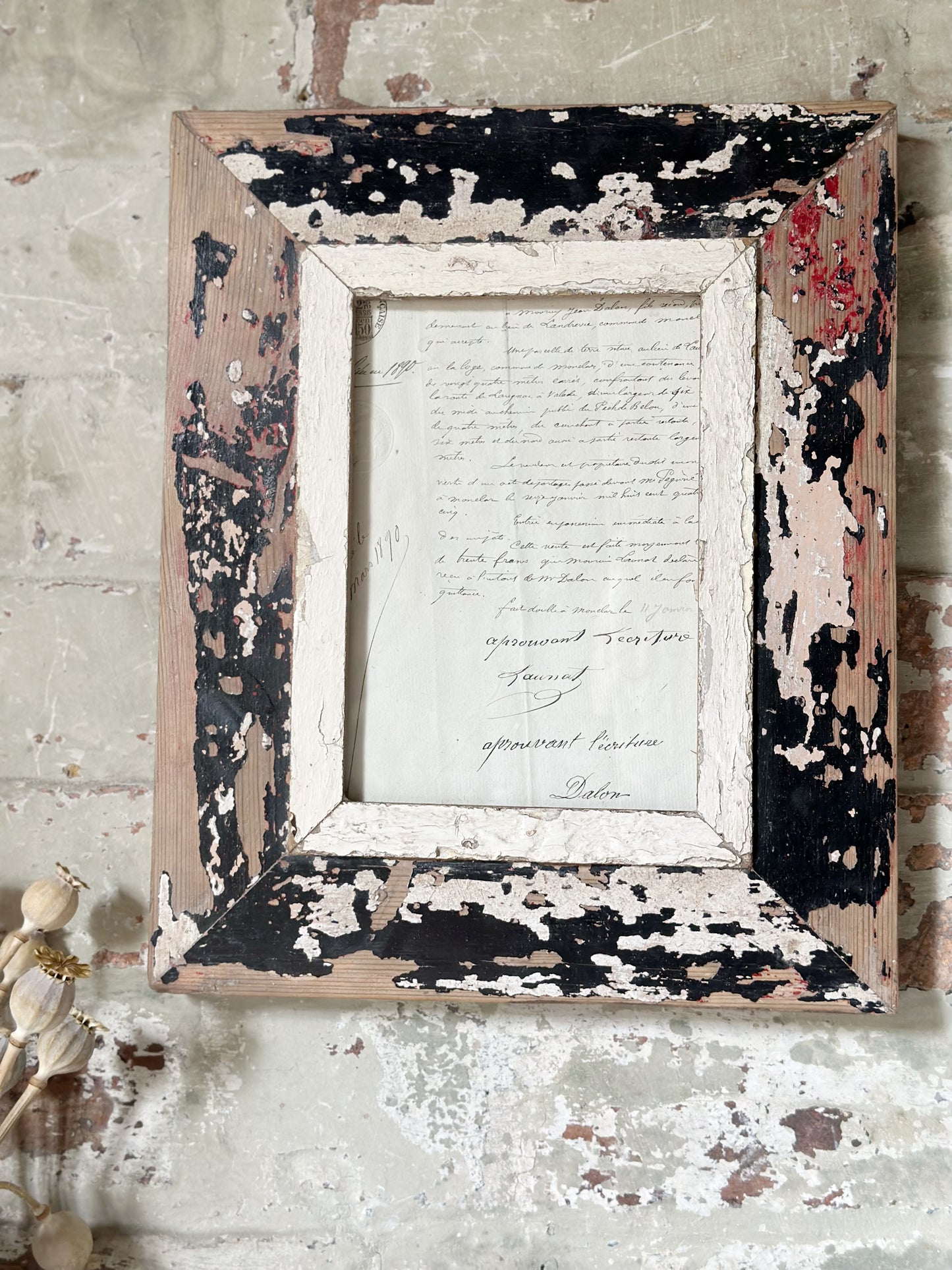 Recycled Wooden Frame by Luna Design A5 Rectangle B