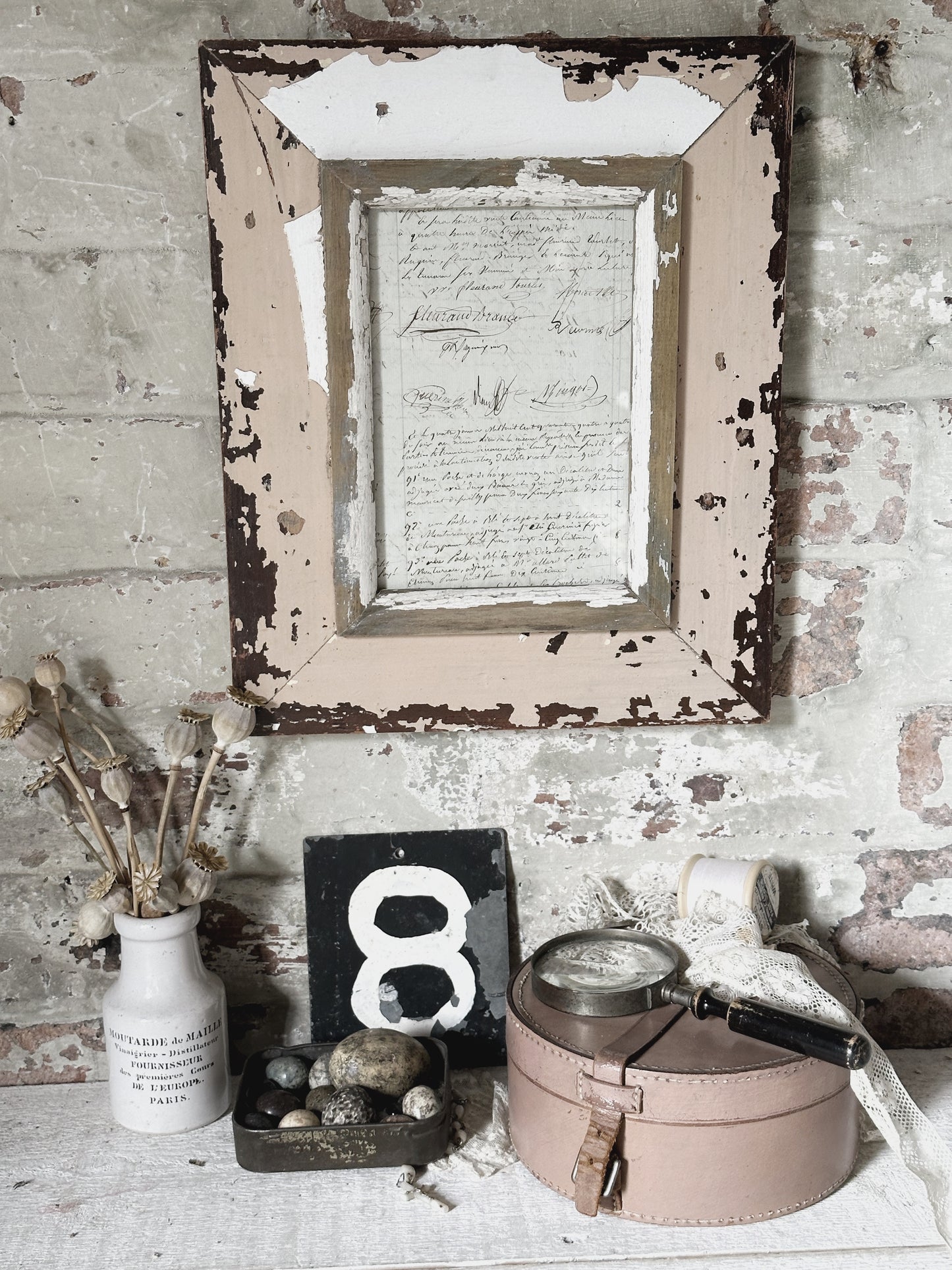 Recycled Wooden Frame by Luna Design A5 Rectangle J