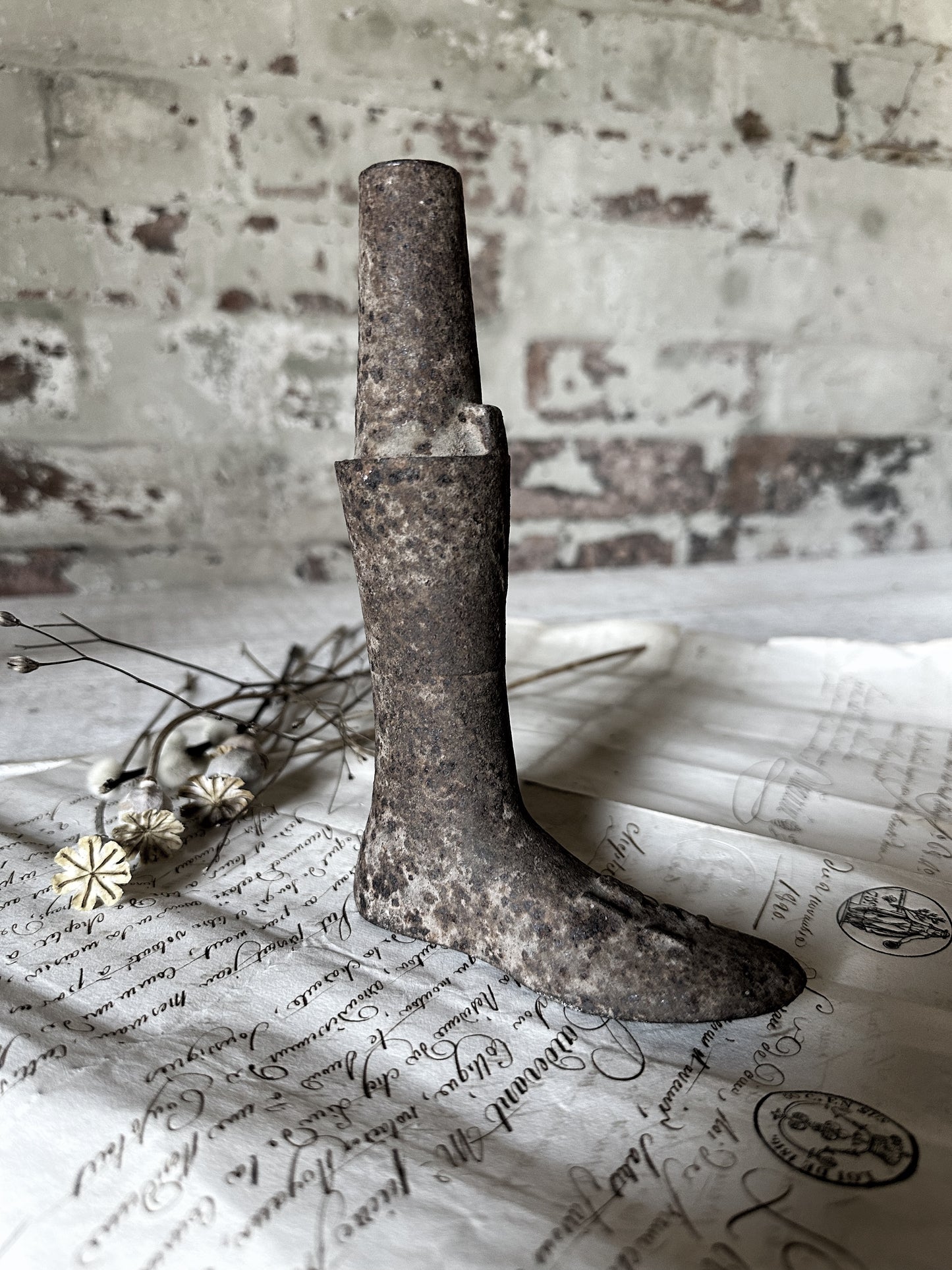 Antique French Doll’s shoe last