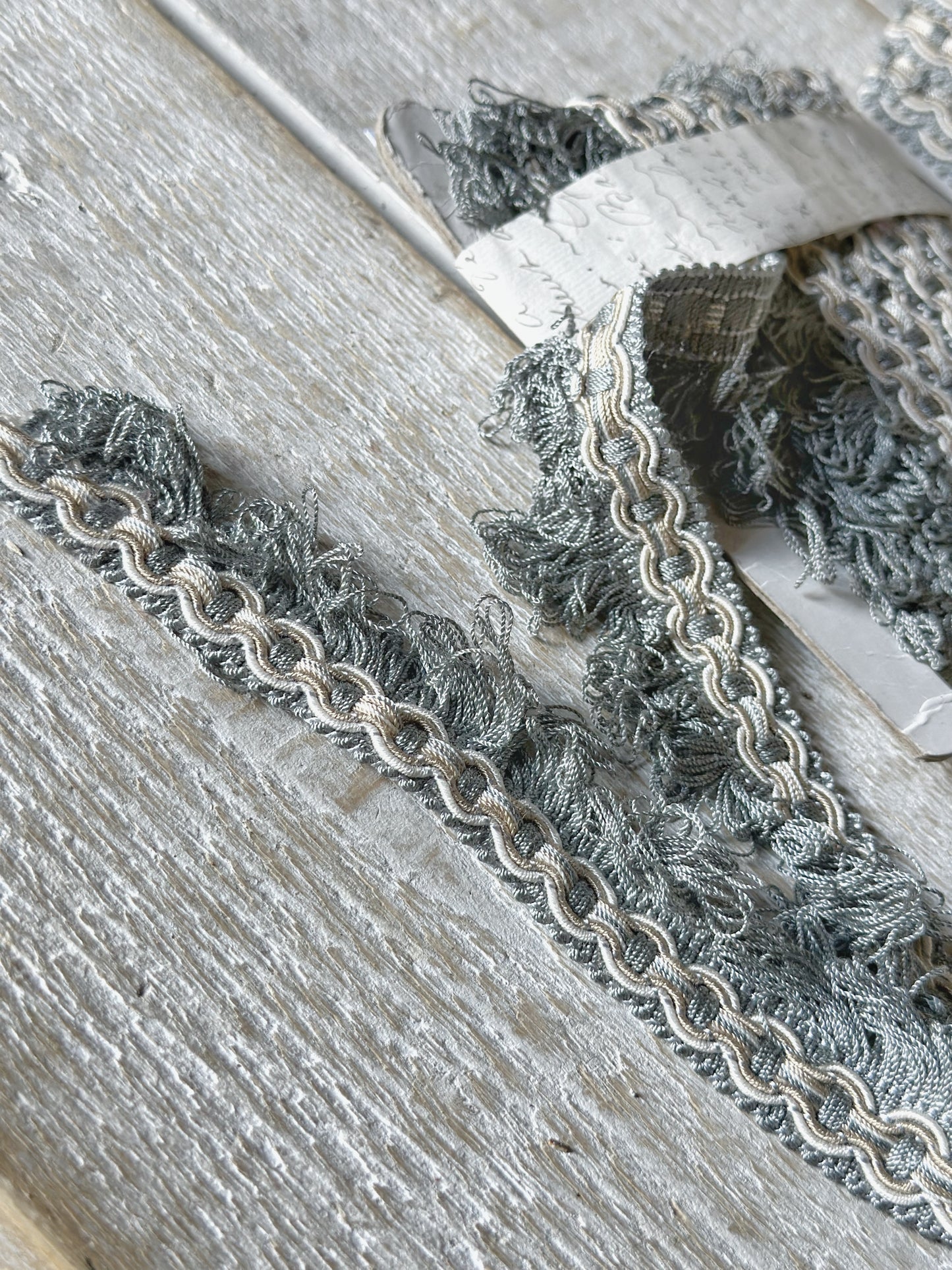 A lovely bundle of vintage trim or passementerie from a French haberdashery