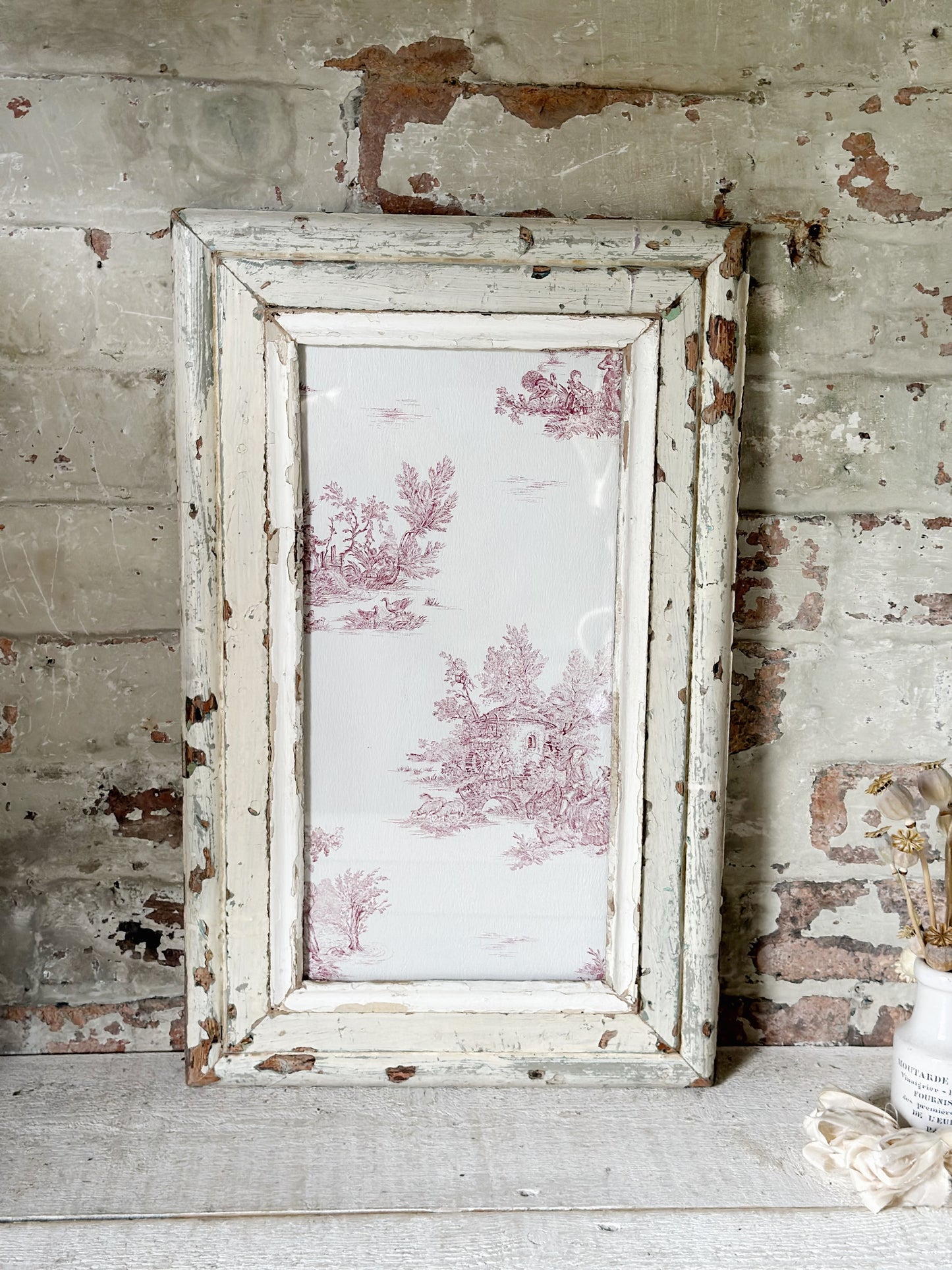 Recycled Wooden Frame by Luna Design A3 Skinny C