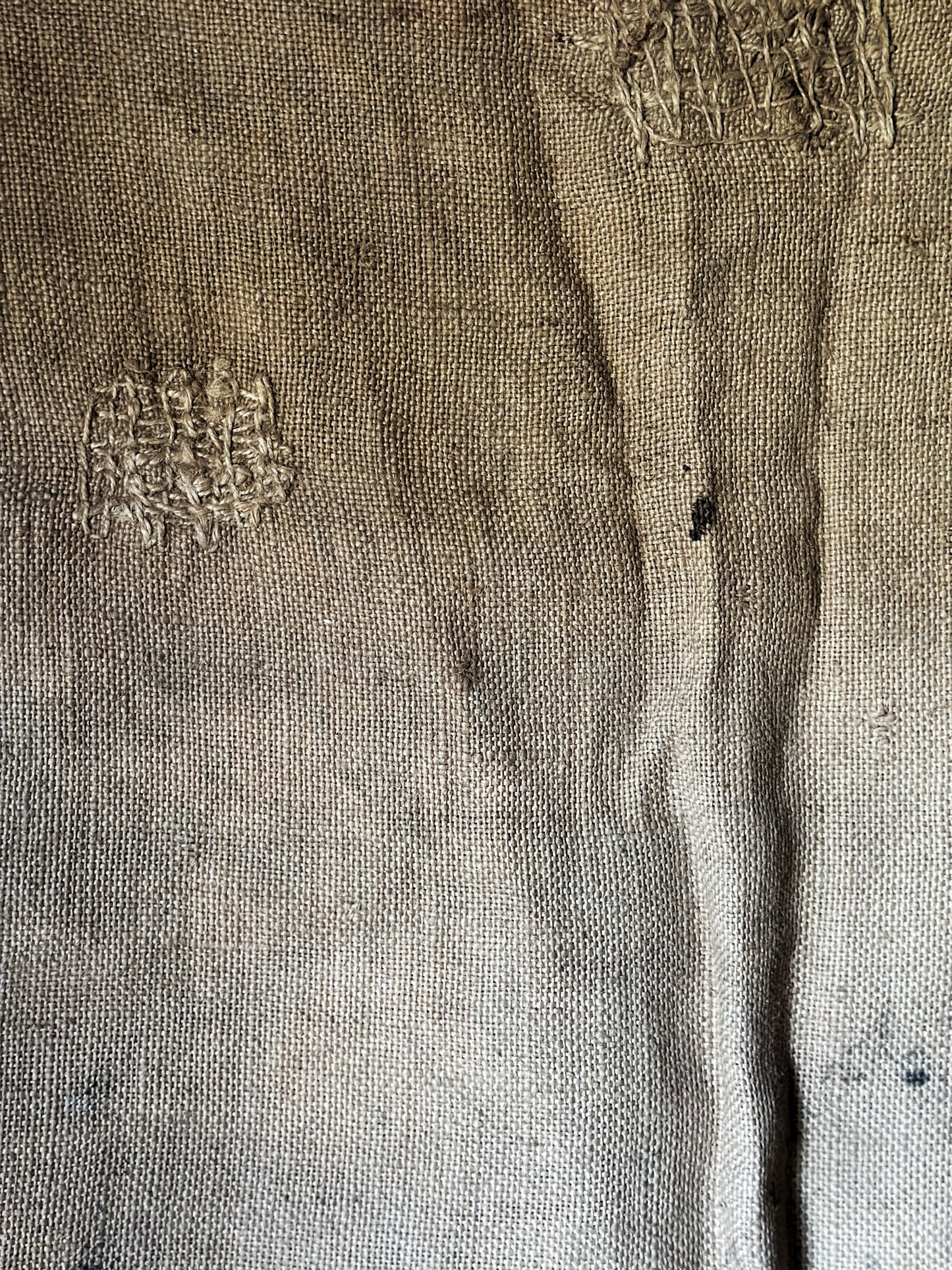 French antique hessian grain sack