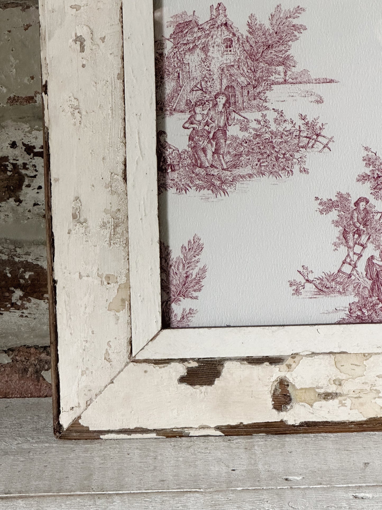 Recycled Wooden Frame by Luna Design A3 Skinny B