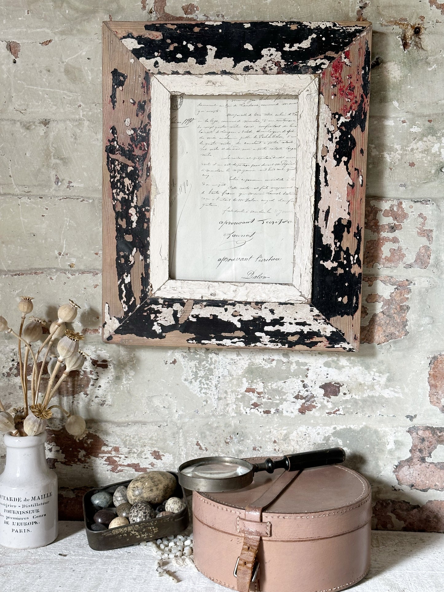 Recycled Wooden Frame by Luna Design A5 Rectangle B