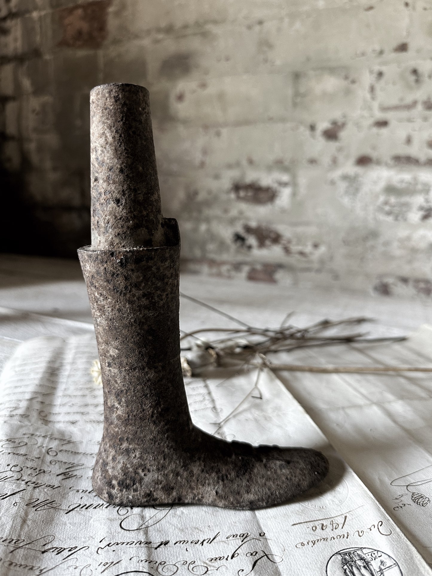 Antique French Doll’s shoe last
