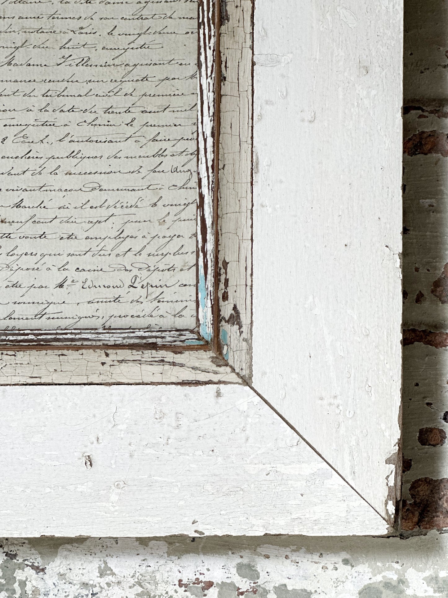 Recycled Wooden Frame by Luna Design A6 Tall G