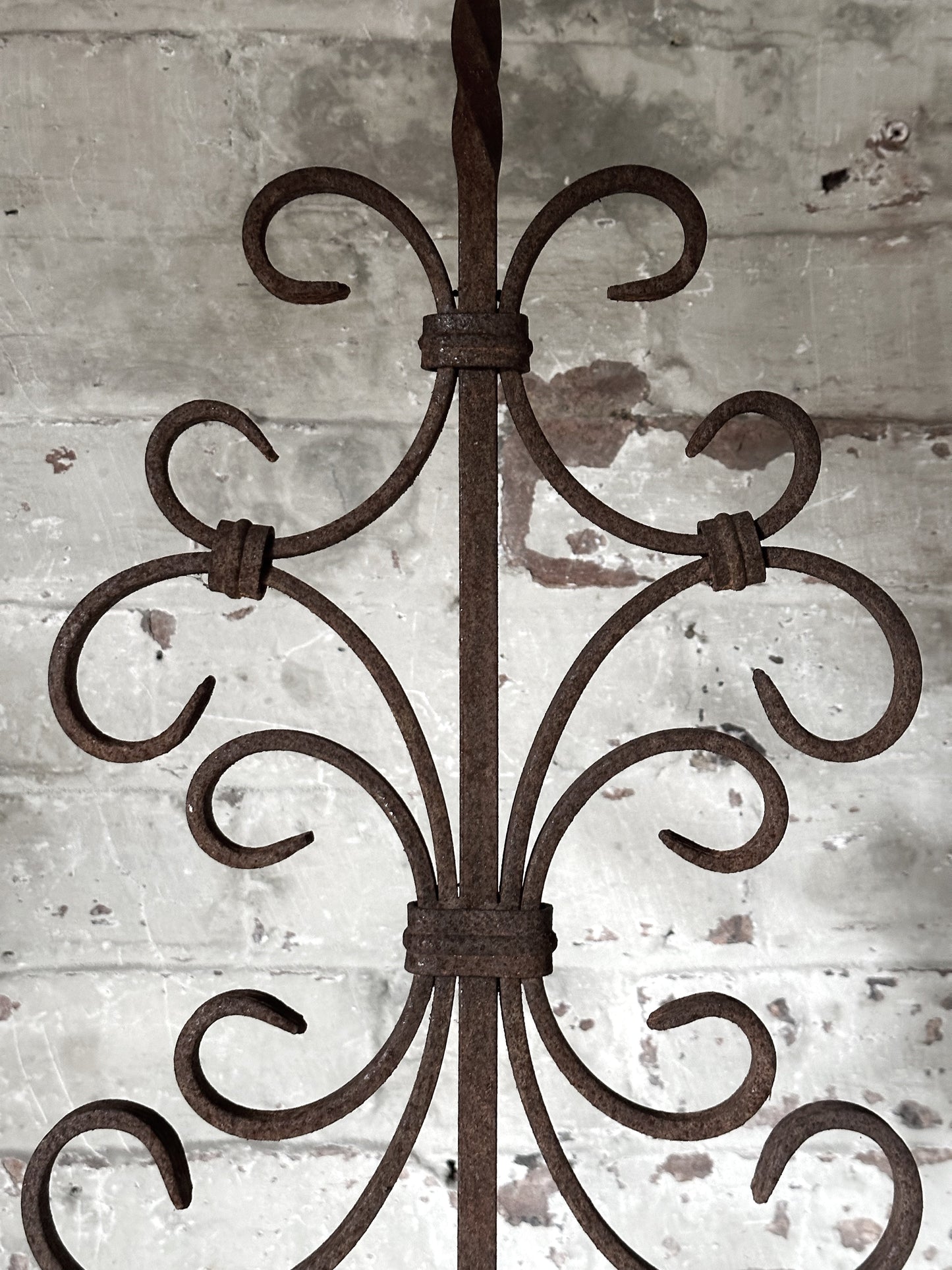 Antique French Forged Balcony Spindle or Balustrade