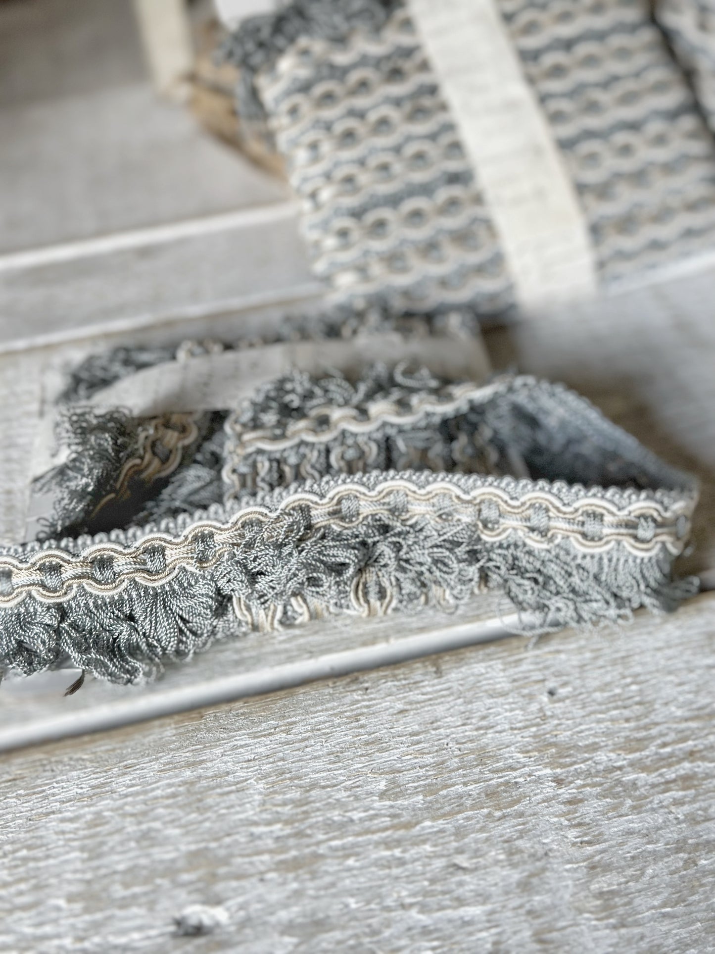 A lovely bundle of vintage trim or passementerie from a French haberdashery