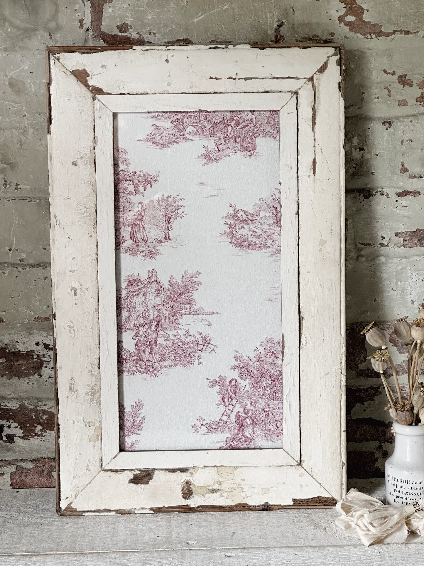 Recycled Wooden Frame by Luna Design A3 Skinny B