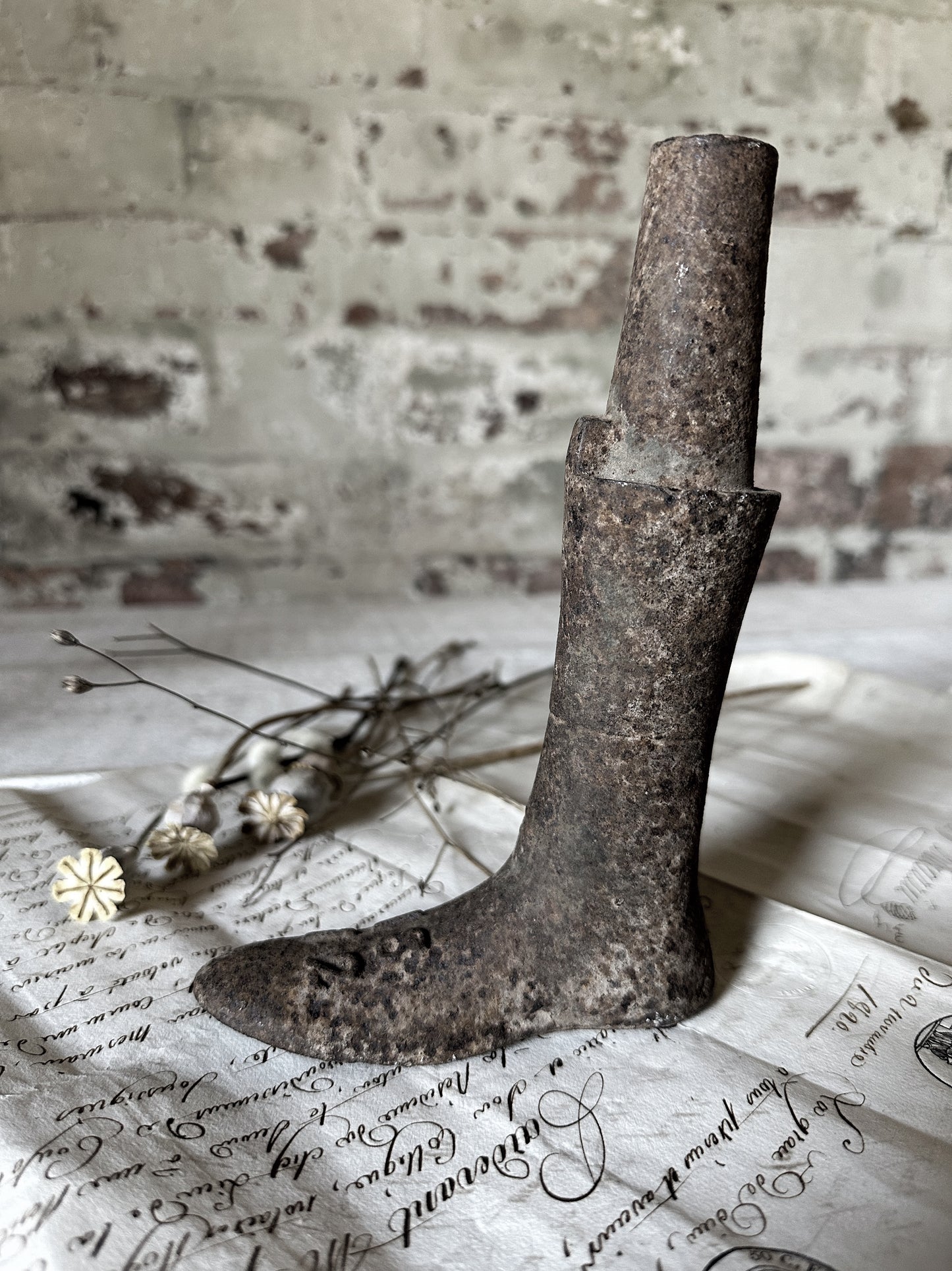 Antique French Doll’s shoe last