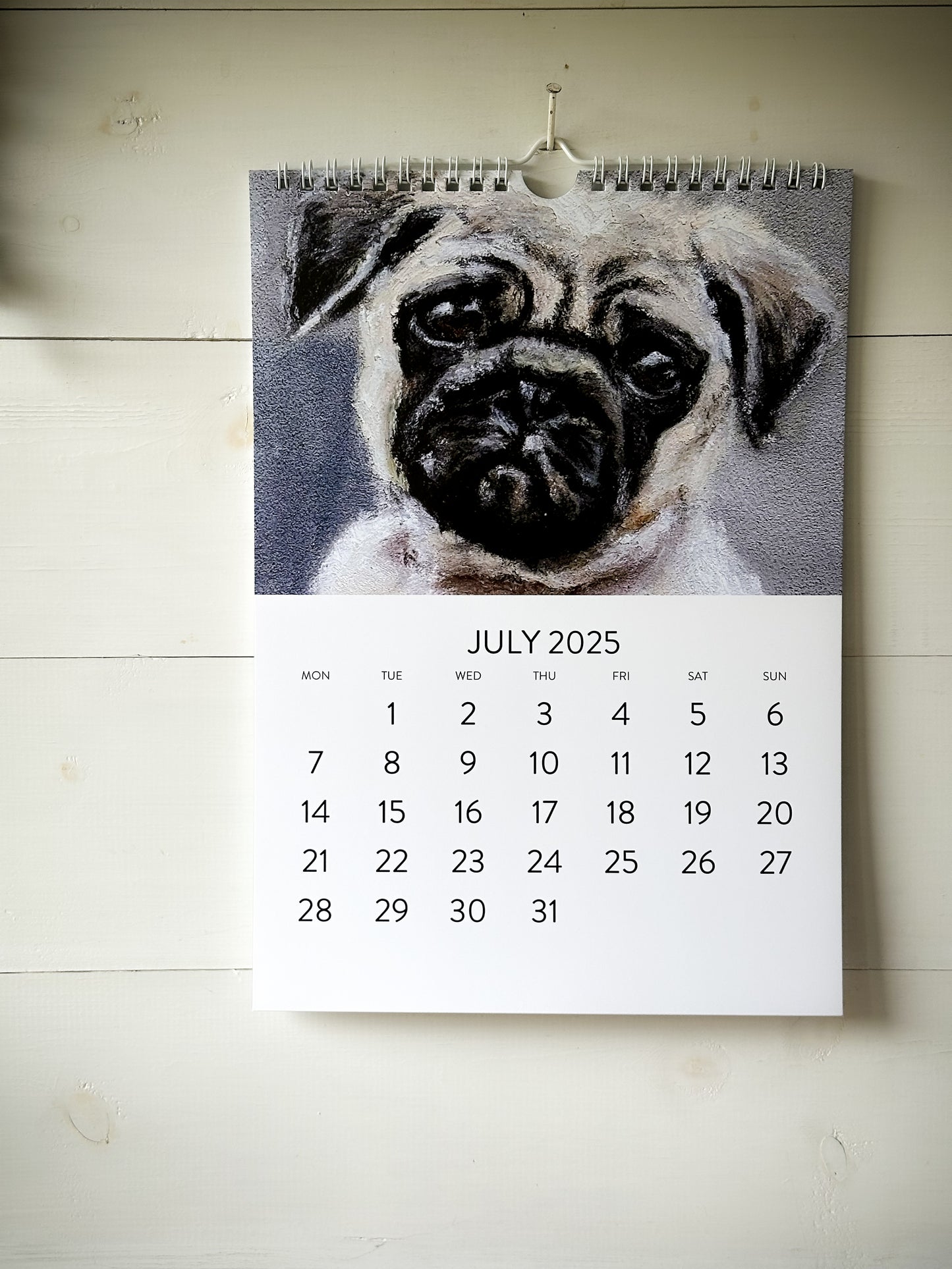 “Dogs” by Steven Nicholas Calendar 2025