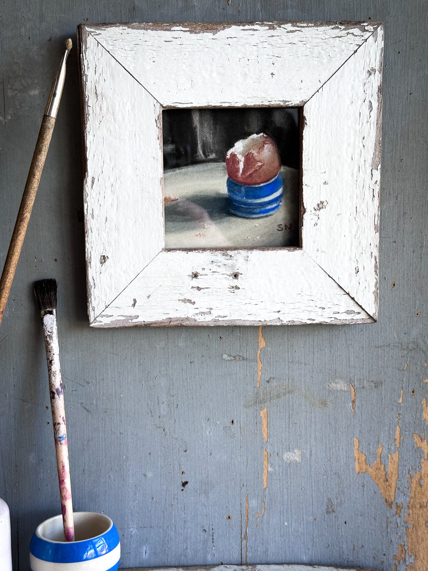 An original artwork by Steven Nicholas “Breakfast”