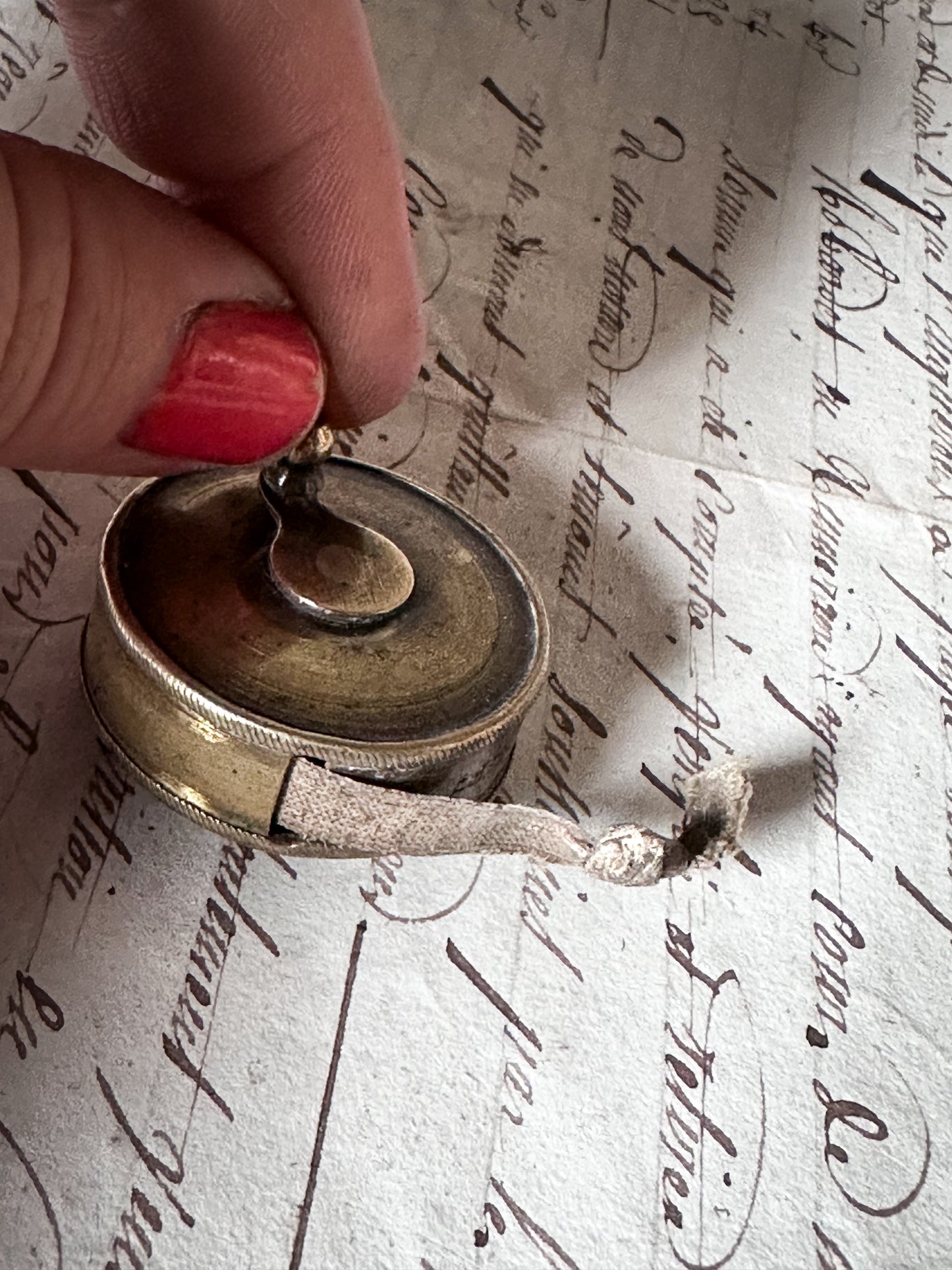 Antique Brass Pocket Tape Measure | Victorian 6ft Tailor’s Measuring Tape | Fully Working