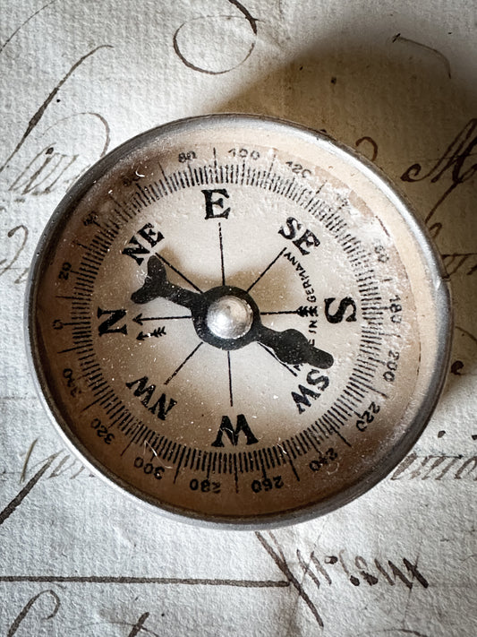 WWII German Compass with signalling mirror