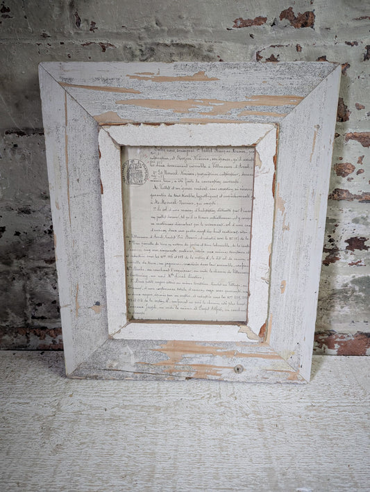 Recycled Wooden Frame by Luna Design A5 Rectangle B