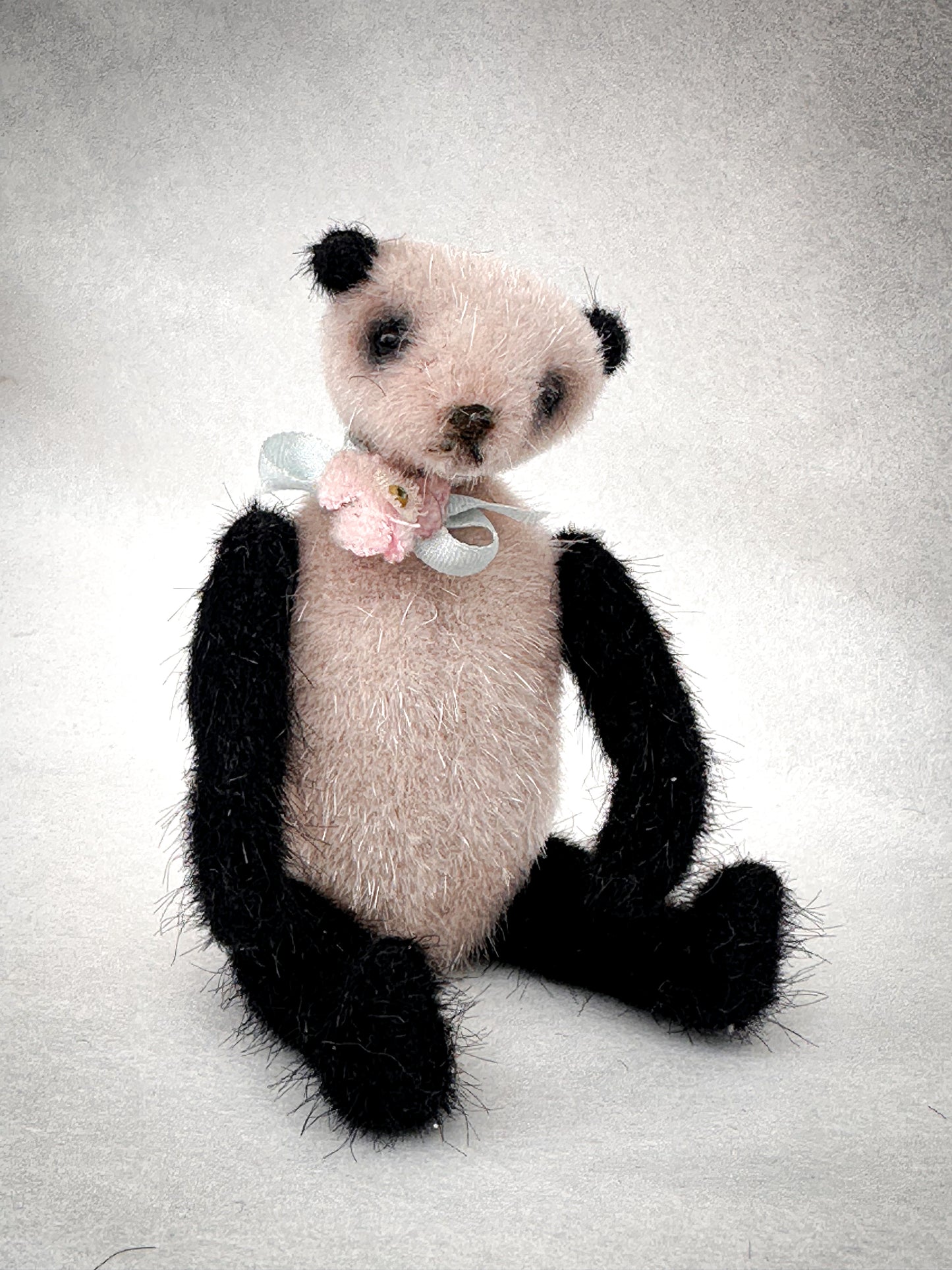 Handmade One of a Kind Mohair Art Teddy Bear by Goody Two Shoes