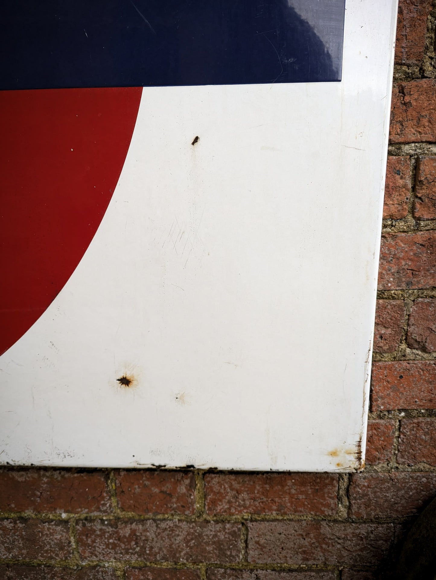 An Original London Underground Enamel Platform Station sign Putney Bridge