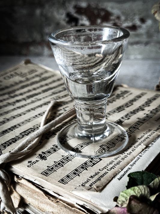 Victorian Penny Lick ice cream Glass