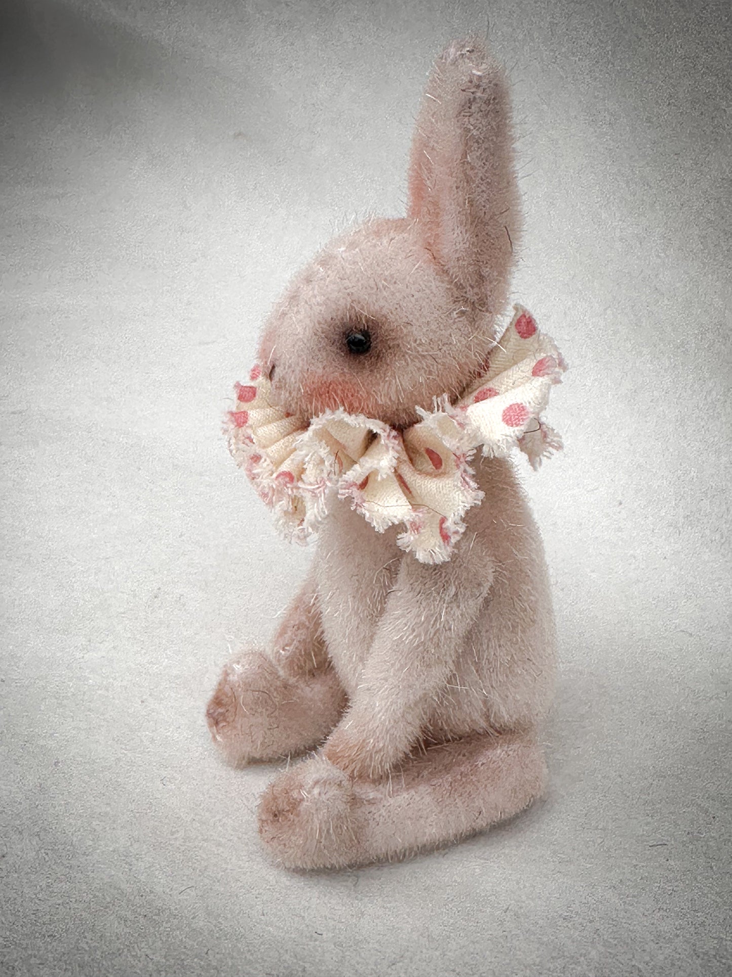Handmade One of a Kind Mohair Art Teddy Bunny by Goody Two Shoes