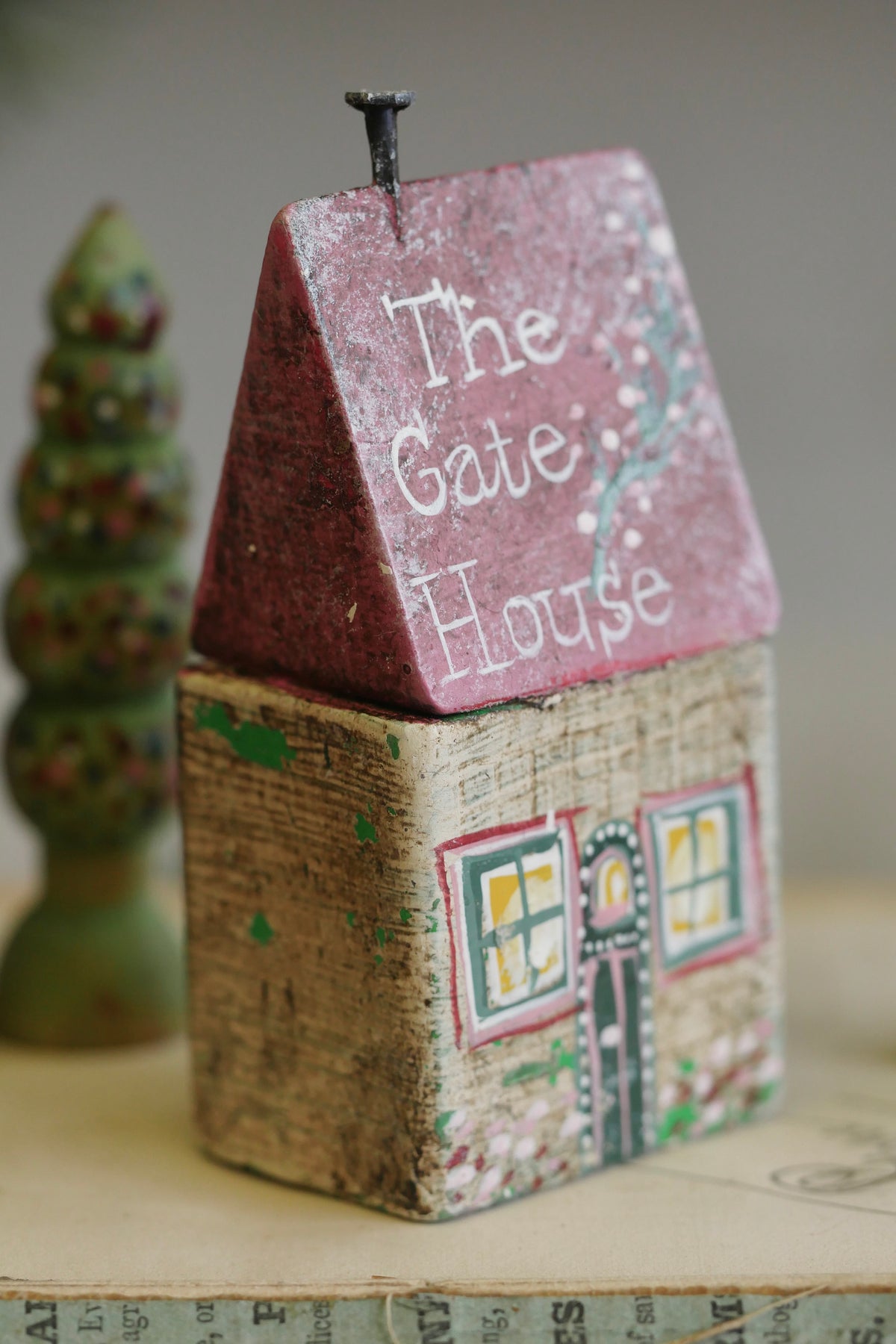 Reworked Vintage German Erzgebirge Christmas Houses – The Gate House