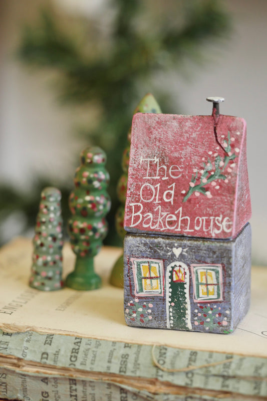 Reworked Vintage German Erzgebirge Christmas Houses – The Old Bakehouse