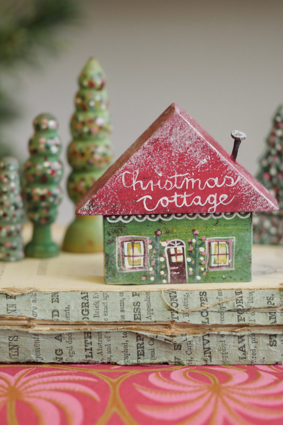 Reworked Vintage German Erzgebirge Christmas Houses – Christmas Cottage