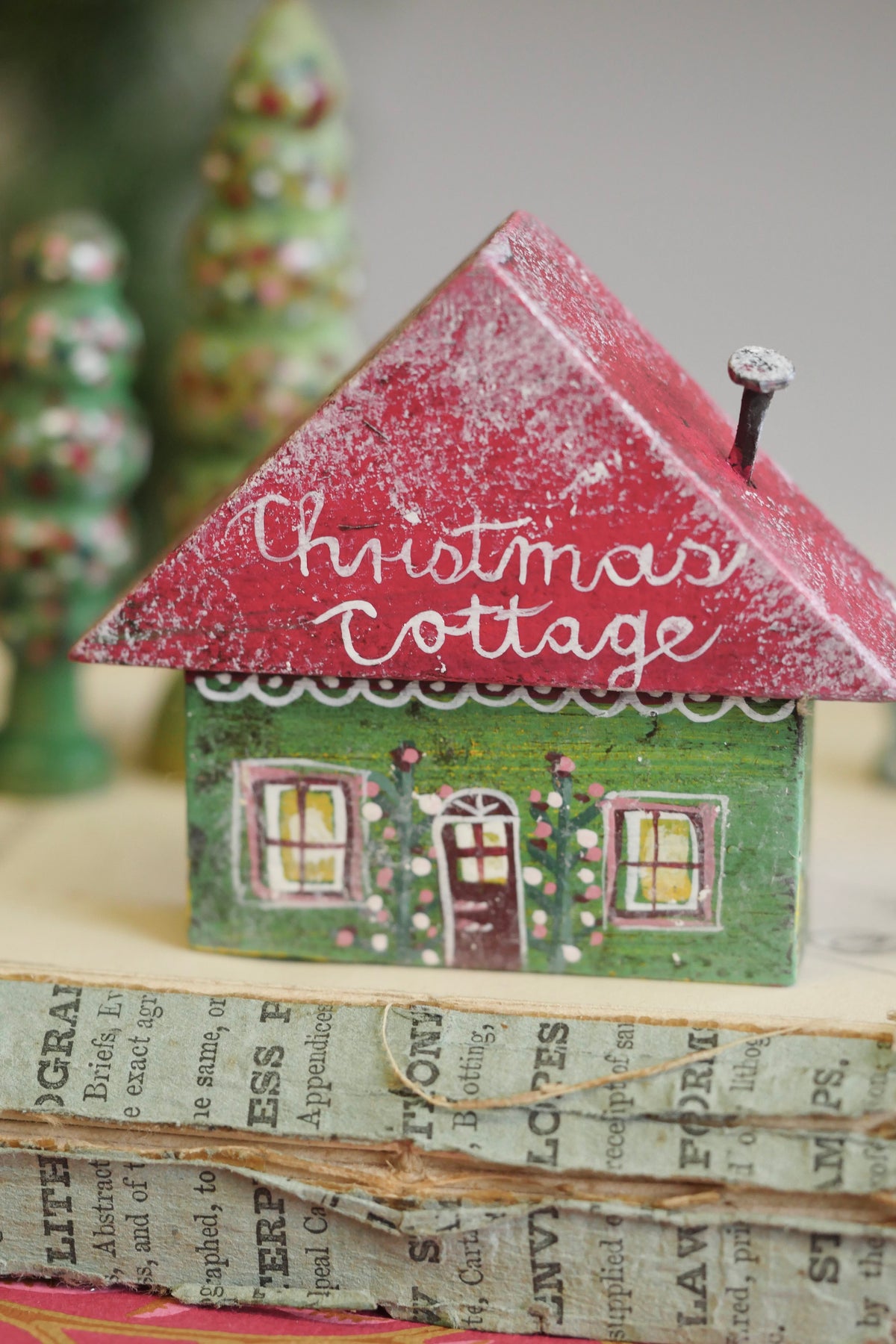 Reworked Vintage German Erzgebirge Christmas Houses – Christmas Cottage