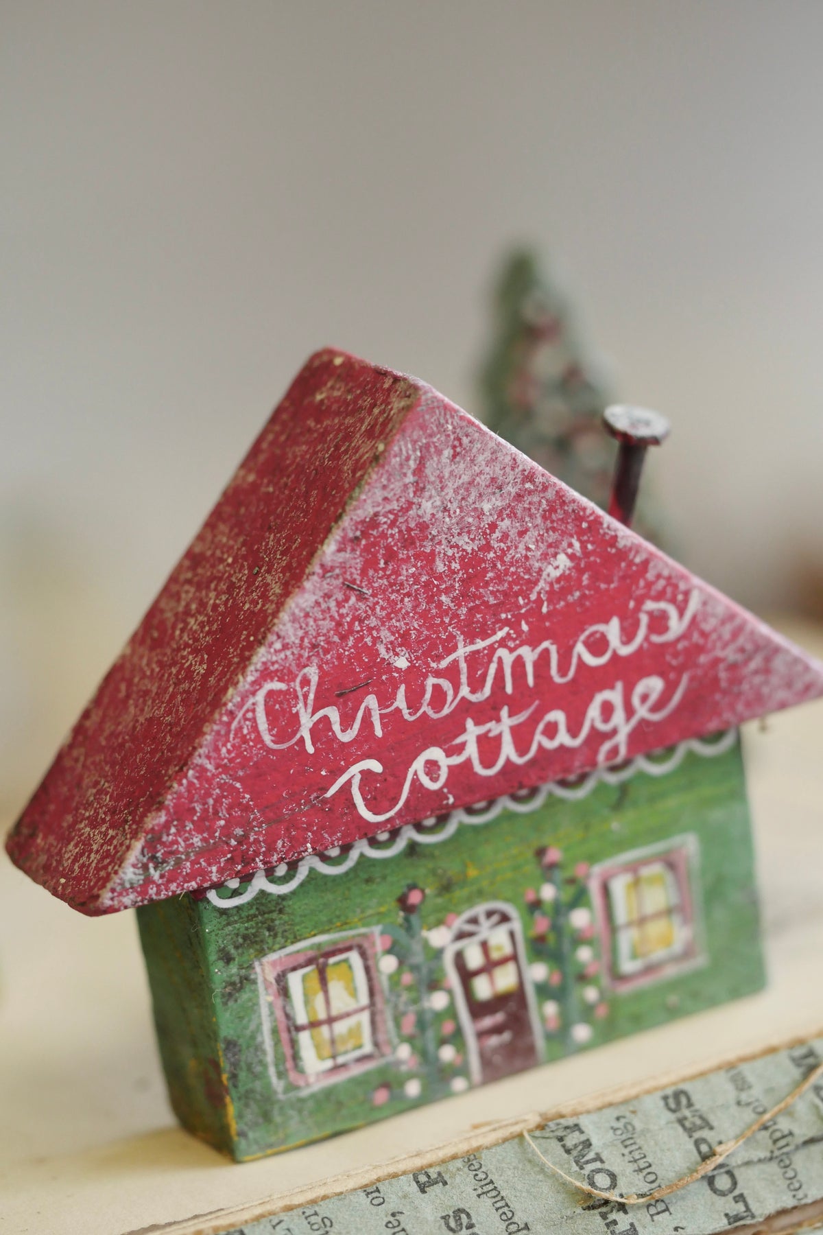 Reworked Vintage German Erzgebirge Christmas Houses – Christmas Cottage