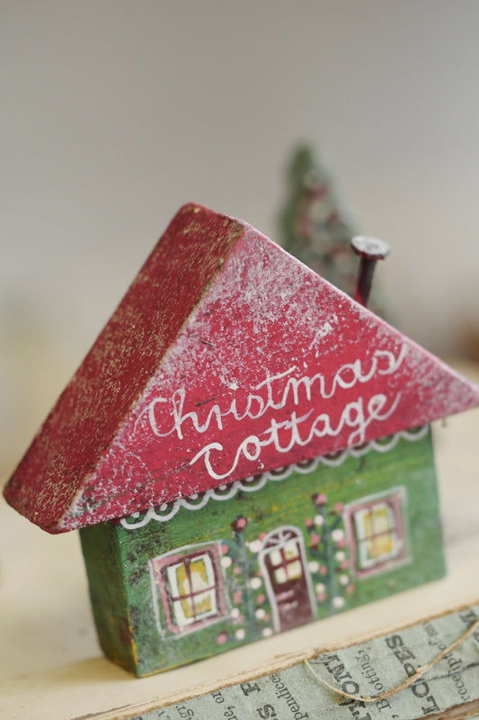 Reworked Vintage German Erzgebirge Christmas Houses – Christmas Cottage