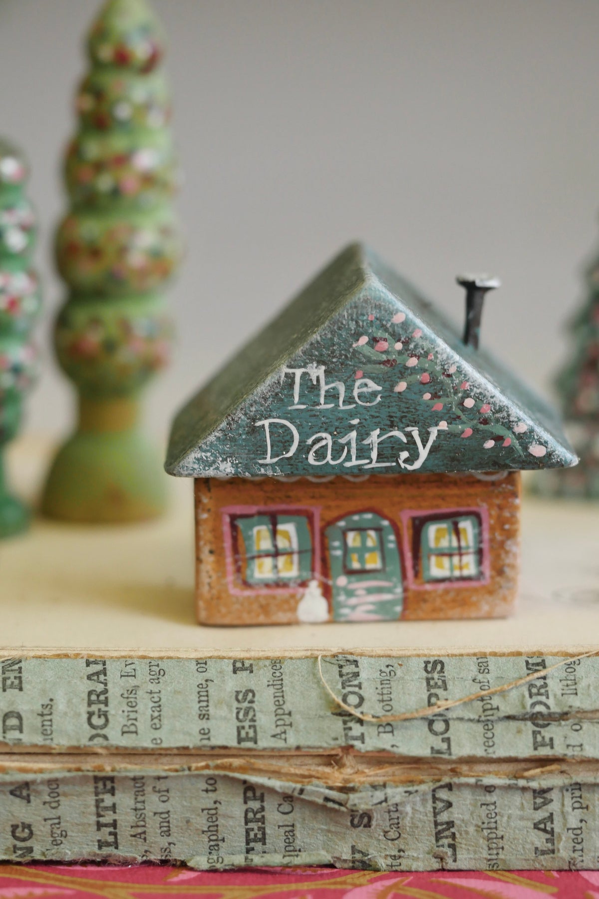 Reworked Vintage German Erzgebirge Christmas Houses – The Dairy