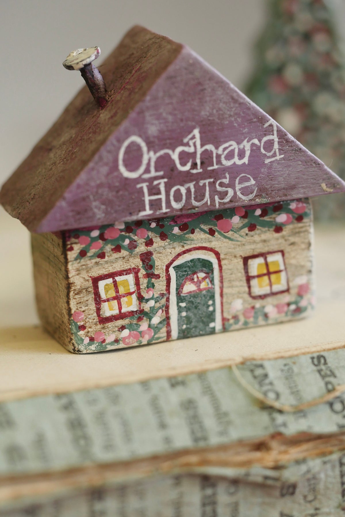 Reworked Vintage German Erzgebirge Christmas Houses – Orchard House