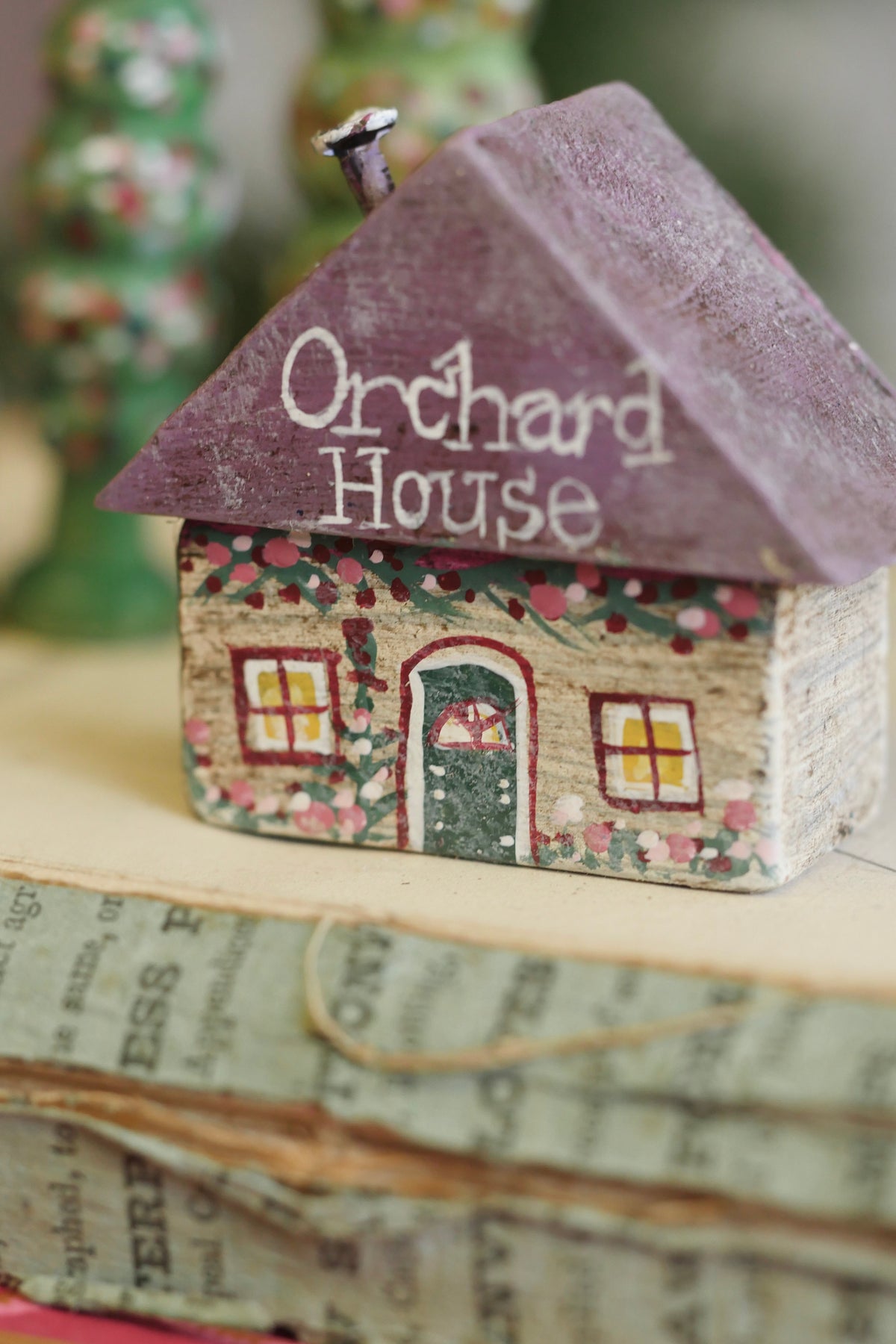 Reworked Vintage German Erzgebirge Christmas Houses – Orchard House