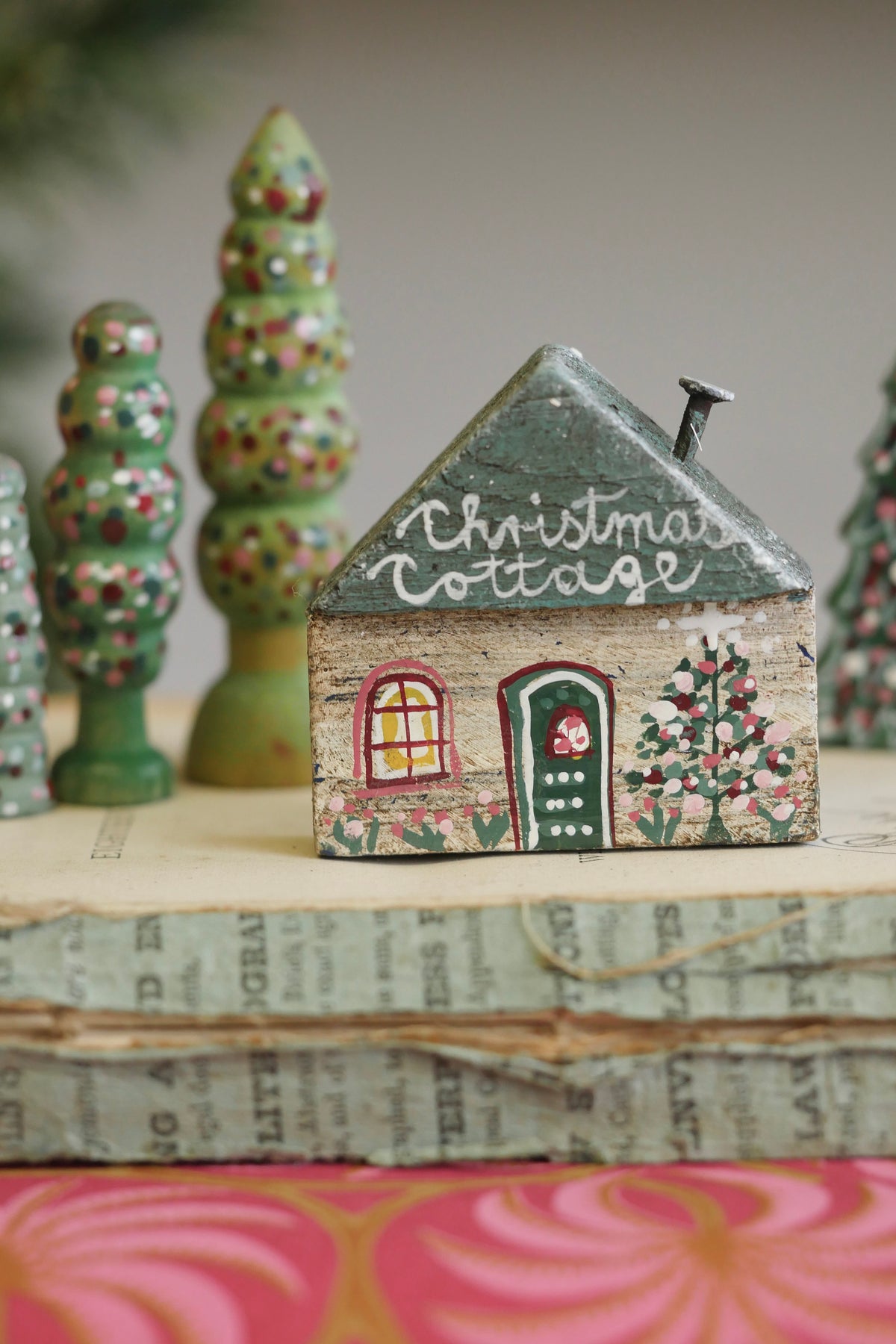 Reworked Vintage German Erzgebirge Christmas Houses – Christmas Cottage