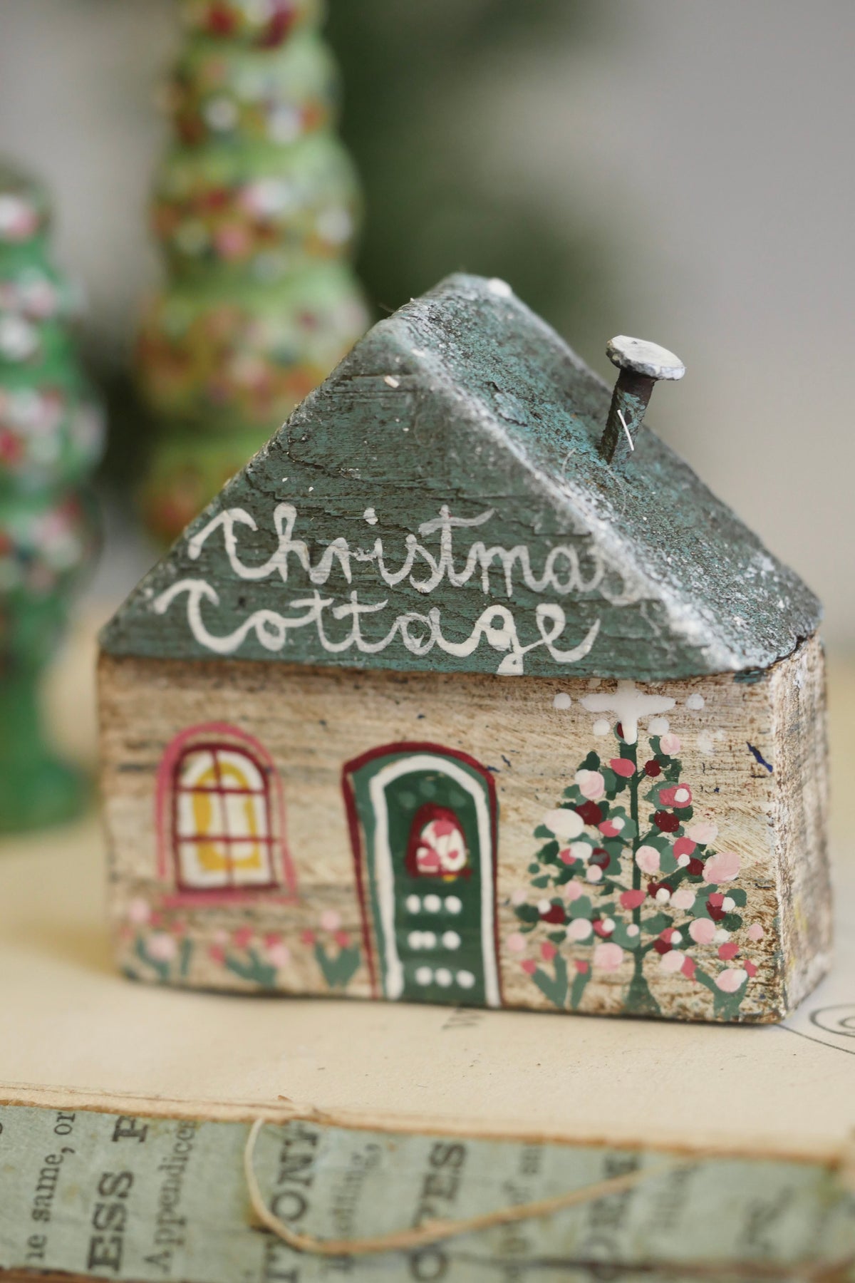Reworked Vintage German Erzgebirge Christmas Houses – Christmas Cottage