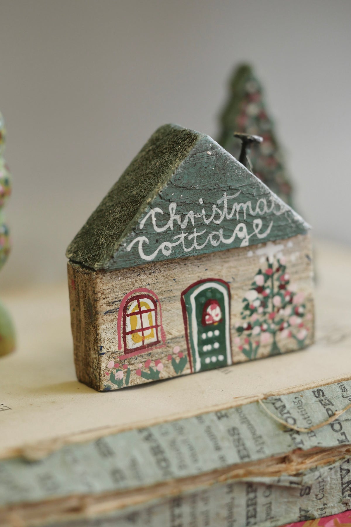 Reworked Vintage German Erzgebirge Christmas Houses – Christmas Cottage