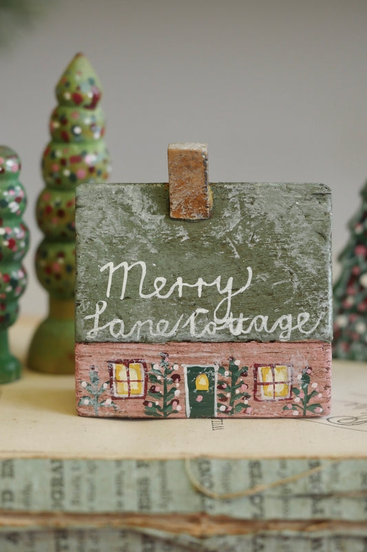 Reworked Vintage German Erzgebirge Christmas Houses – Merry Lane Cottage