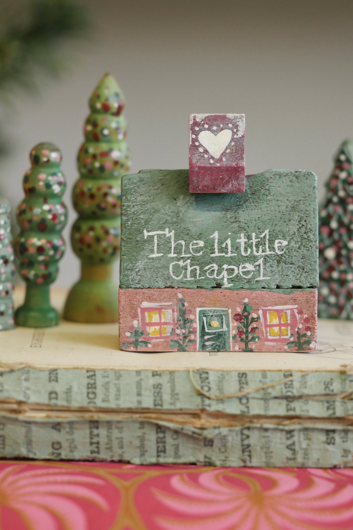 Reworked Vintage German Erzgebirge Christmas Houses –  The little Chspel