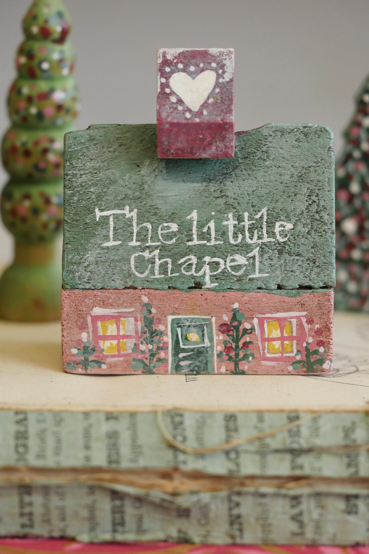 Reworked Vintage German Erzgebirge Christmas Houses –  The little Chspel