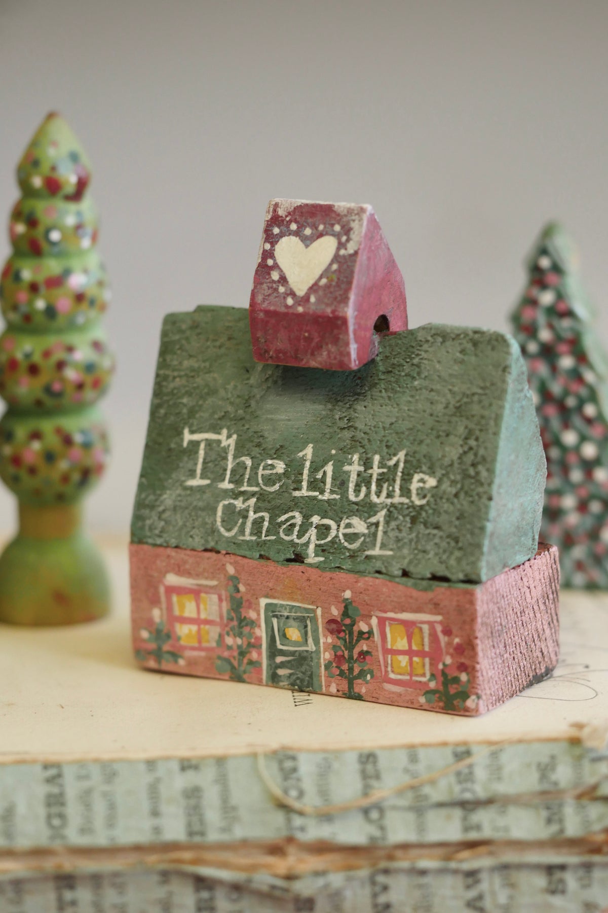 Reworked Vintage German Erzgebirge Christmas Houses –  The little Chspel
