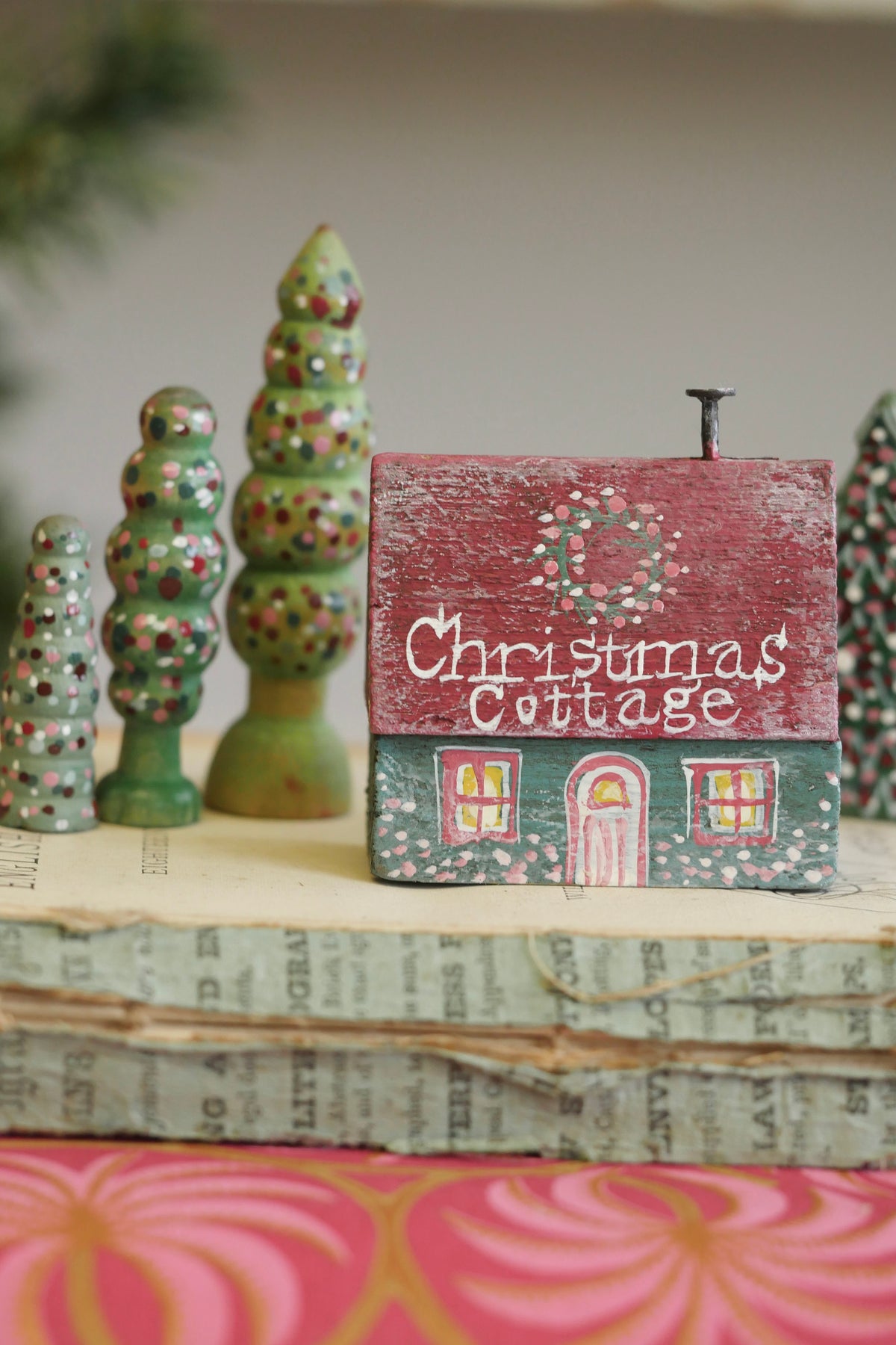 Reworked Vintage German Erzgebirge Christmas Houses –  Christmas Cottage