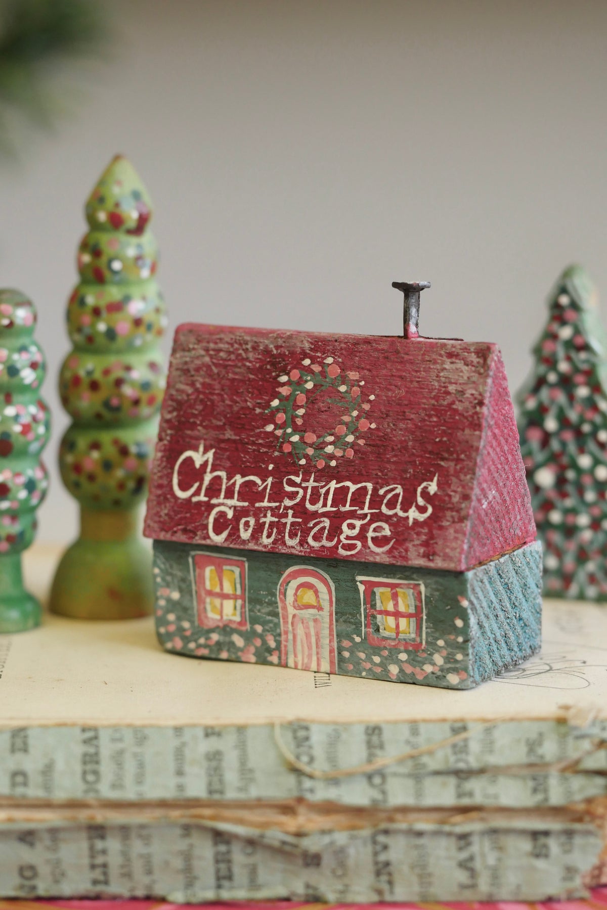 Reworked Vintage German Erzgebirge Christmas Houses –  Christmas Cottage