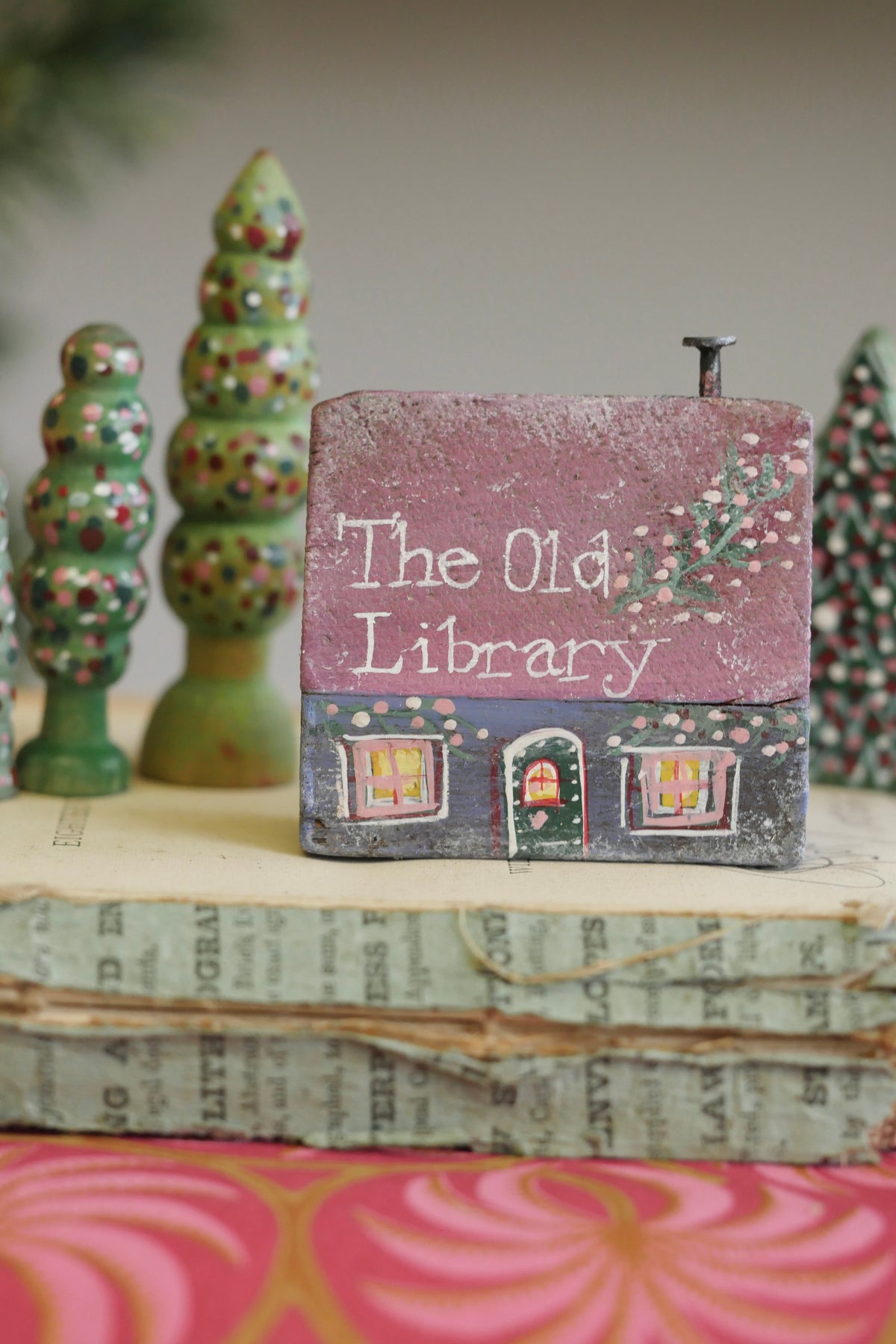 Reworked Vintage German Erzgebirge Christmas Houses –  The Old Library