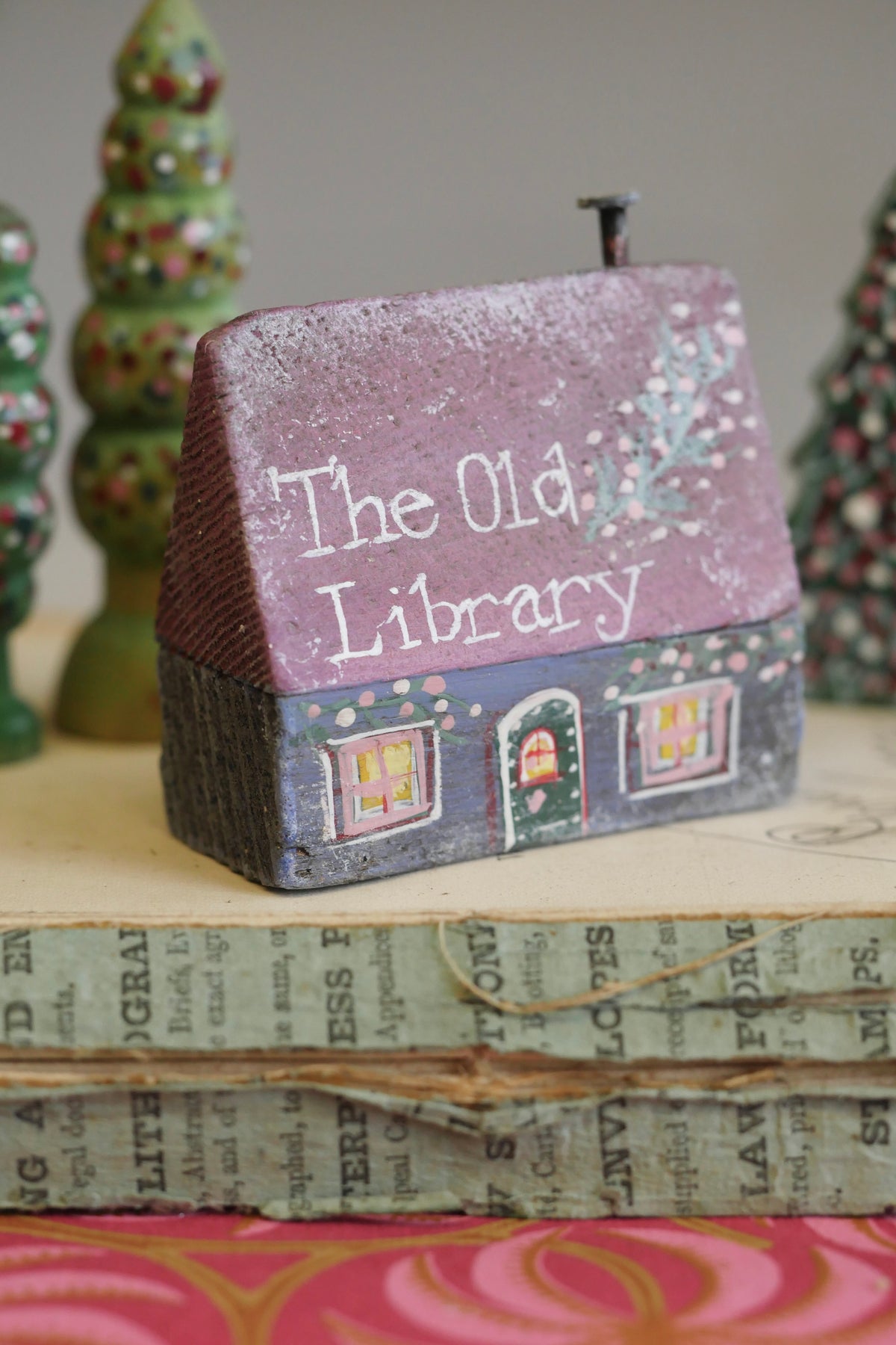 Reworked Vintage German Erzgebirge Christmas Houses –  The Old Library