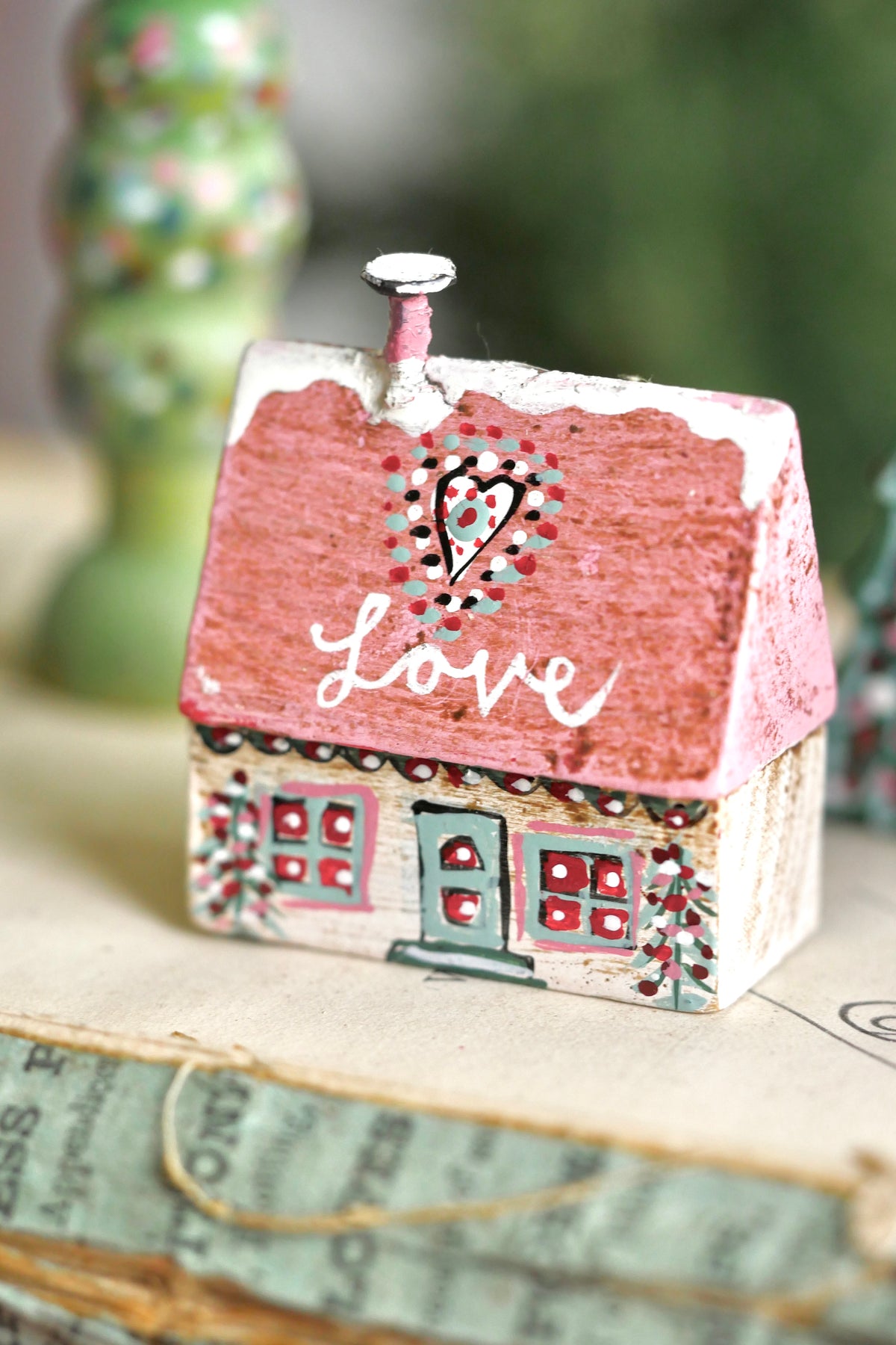Reworked Vintage German Erzgebirge Christmas Houses – Love